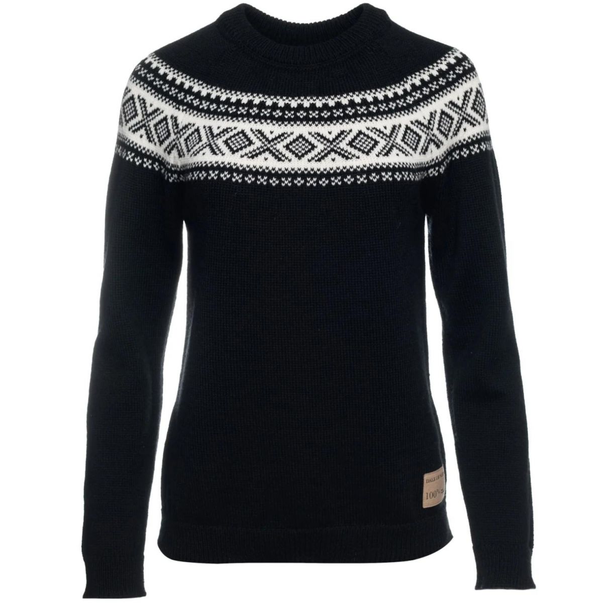 Dale of Norway Vågsøy, Sweater, Damen, schwarz