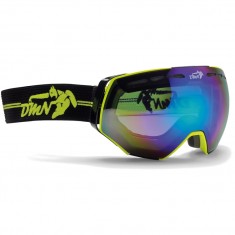 Demon Alpiner Skibrille, gelb