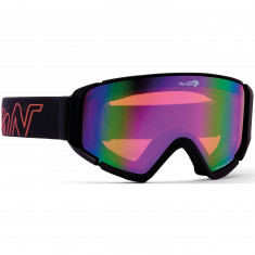 Demon Peak, Skibrille, schwarz/rot