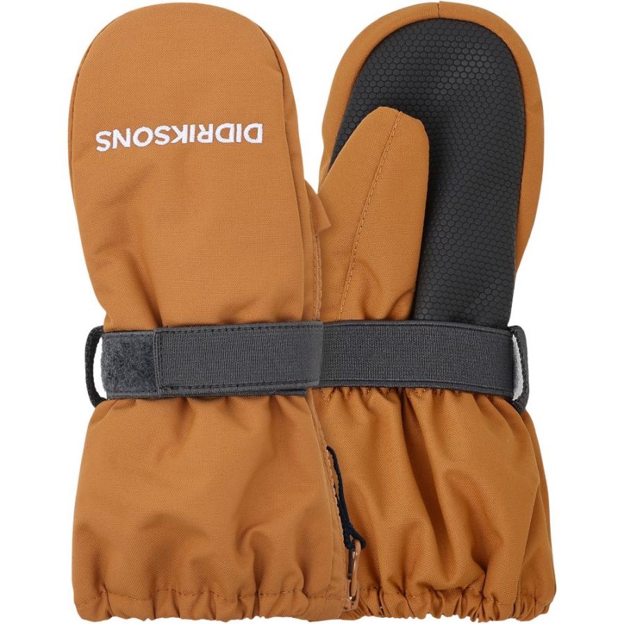 Didriksons Biggles Zip, Fäustlinge, Junior, orange