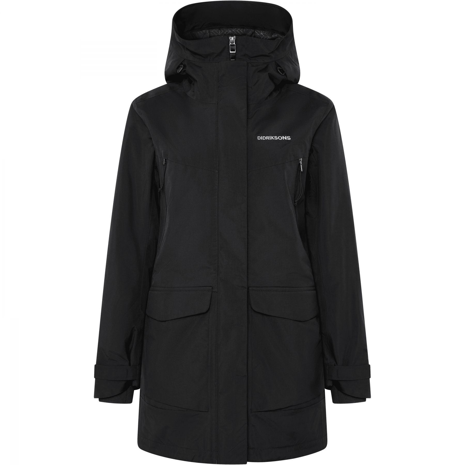 Didriksons Felia, Parka, Damen, Schwarz