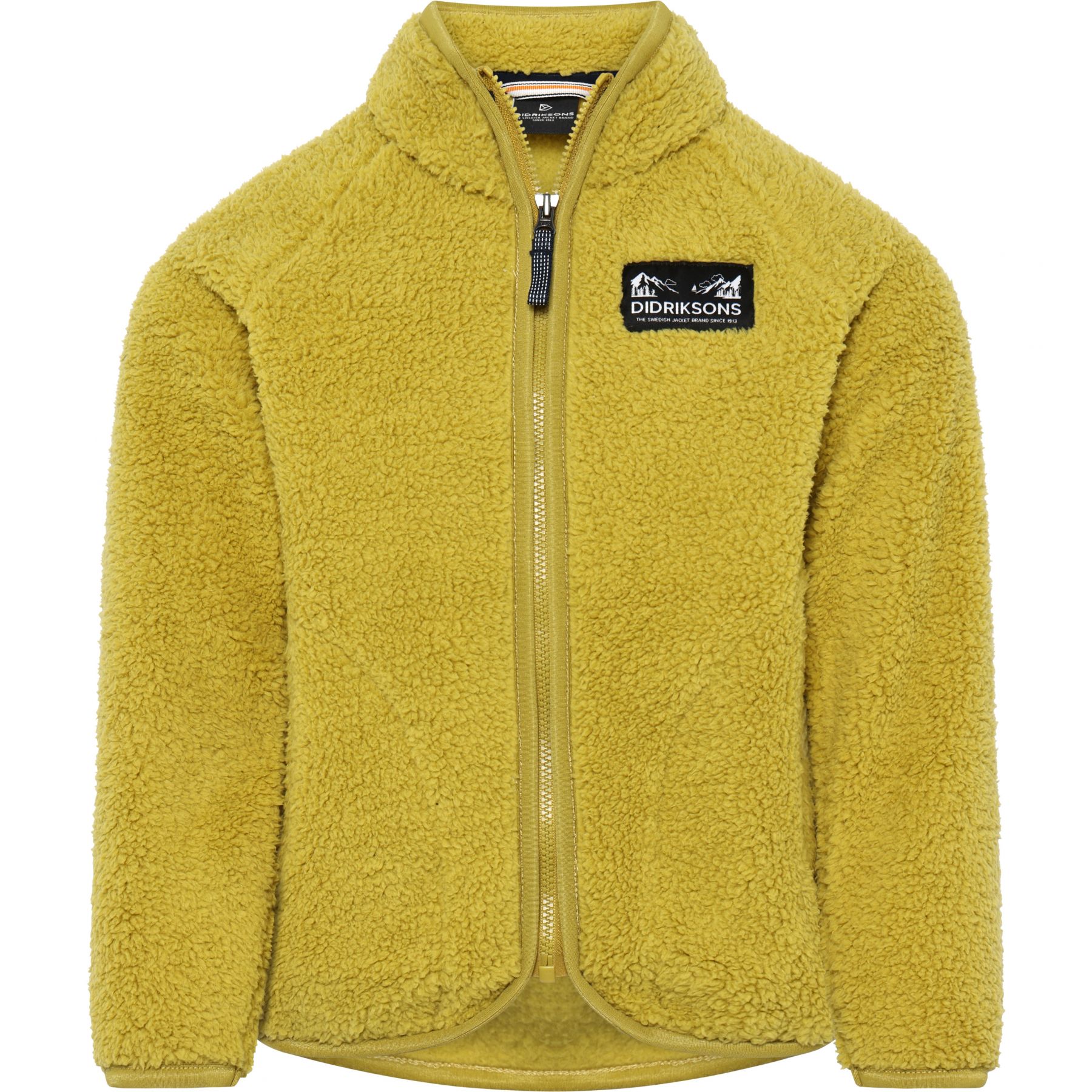 Didriksons Gibbs, Fleecejacke, Junior, gelb