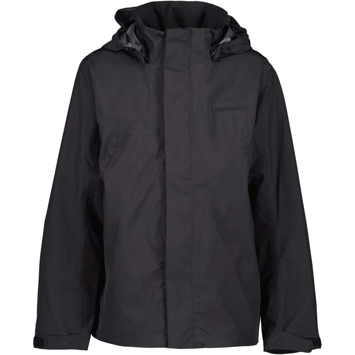 Didriksons Grand, Regenjacke, Junior, schwarz