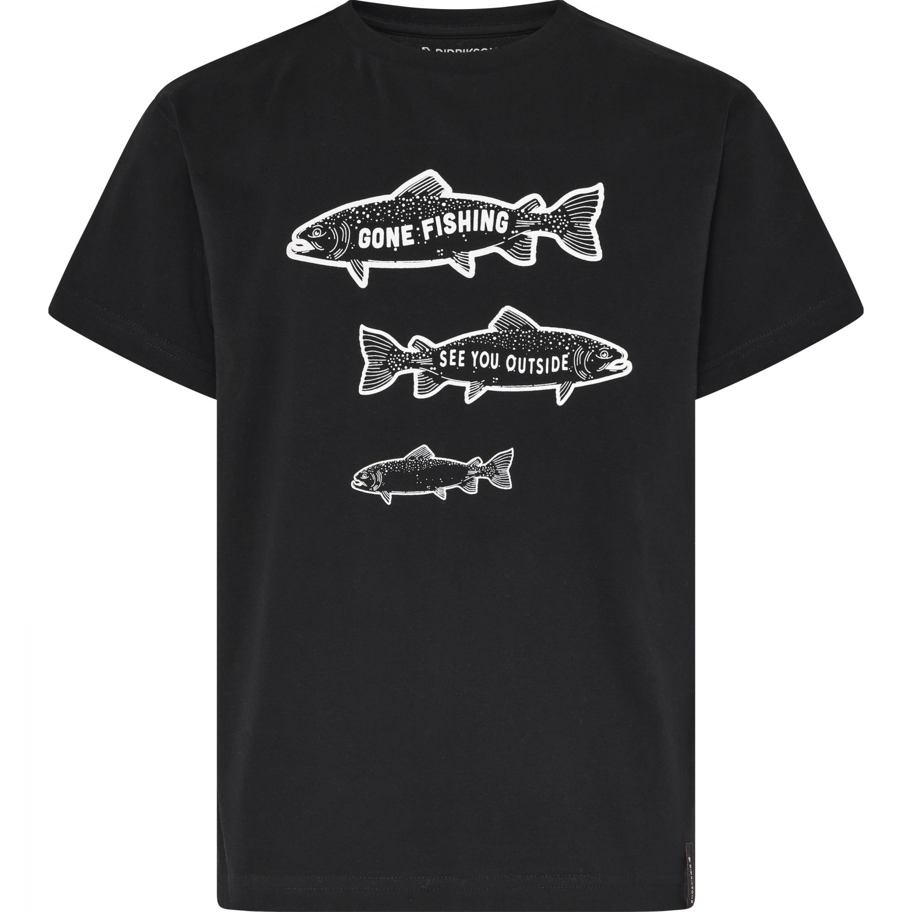 Didriksons Mynta, T-Shirt, Junior, schwarz