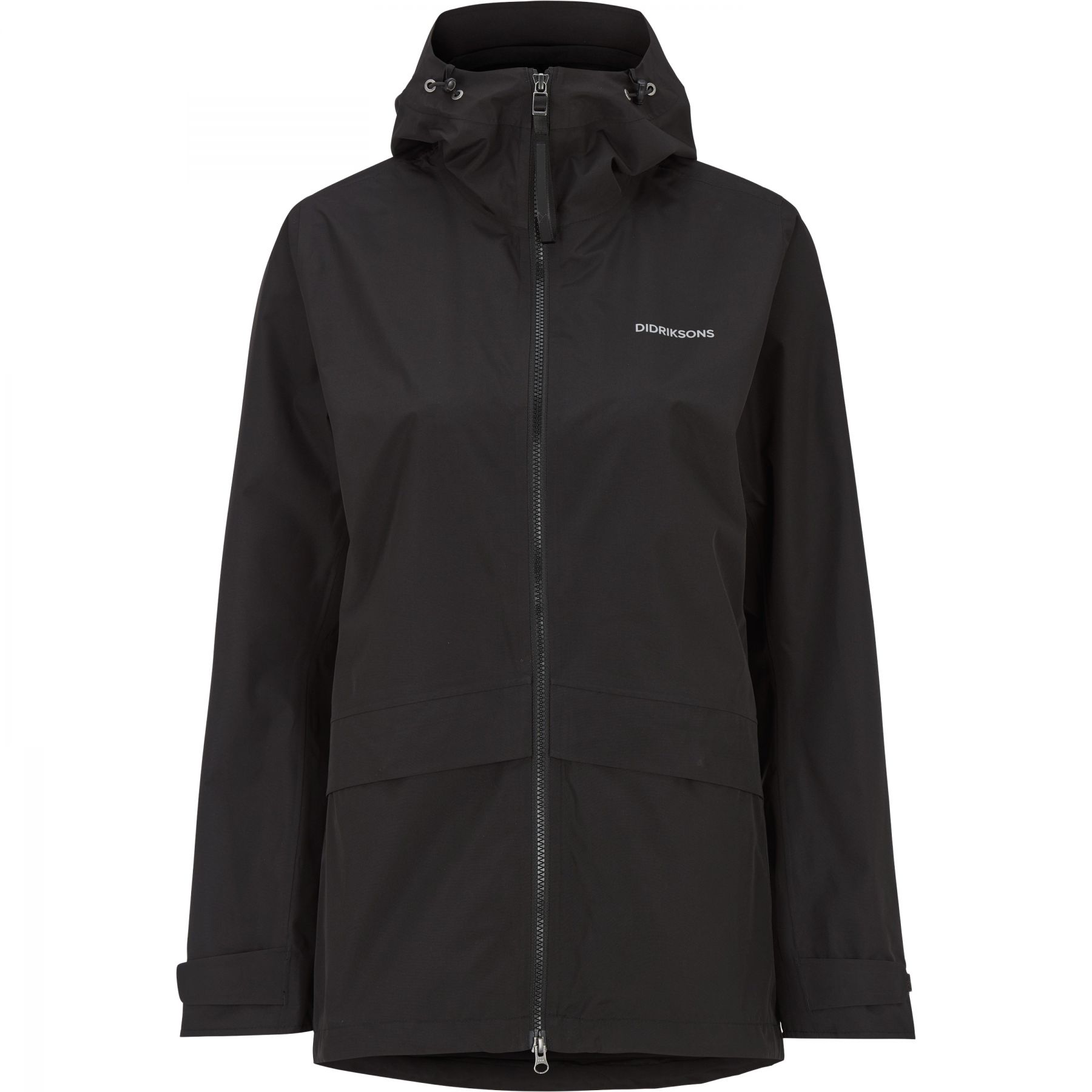 Didriksons Nordic, Regenjacke, Damen, schwarz