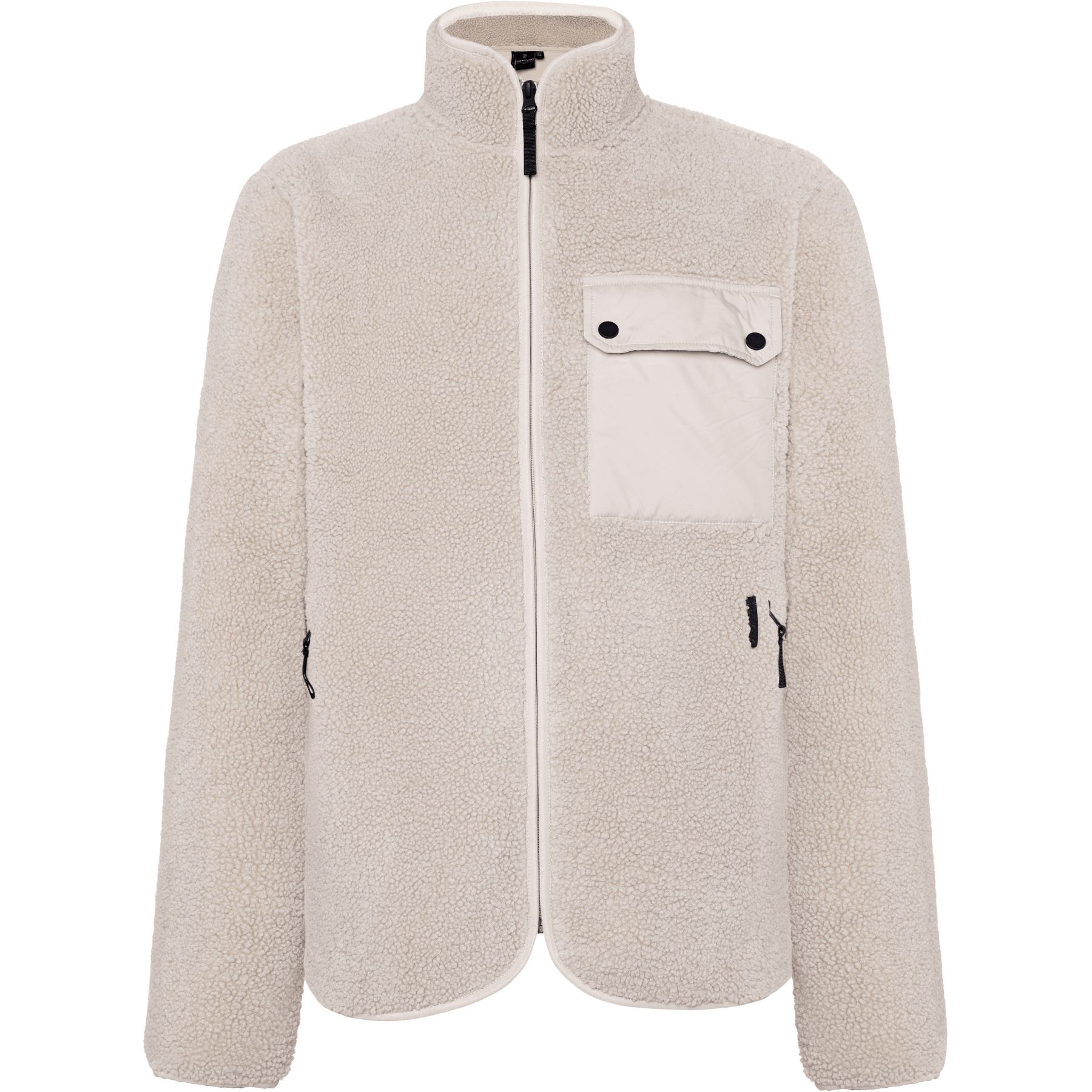 Didriksons Peter 3, Fleecejacke, Herren, clay beige