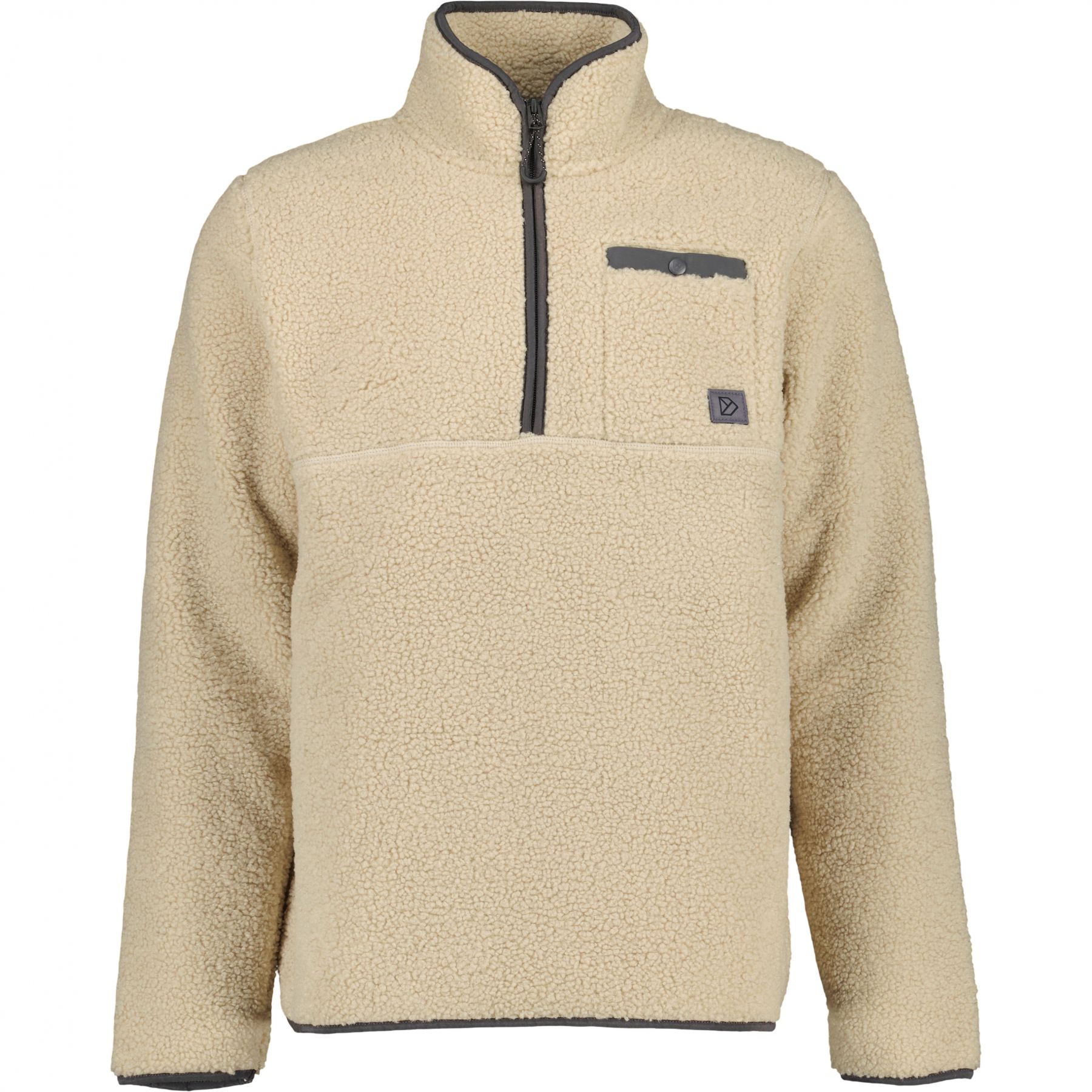 Didriksons Phoenix, Fleecepulli, Herren, Clay Beige