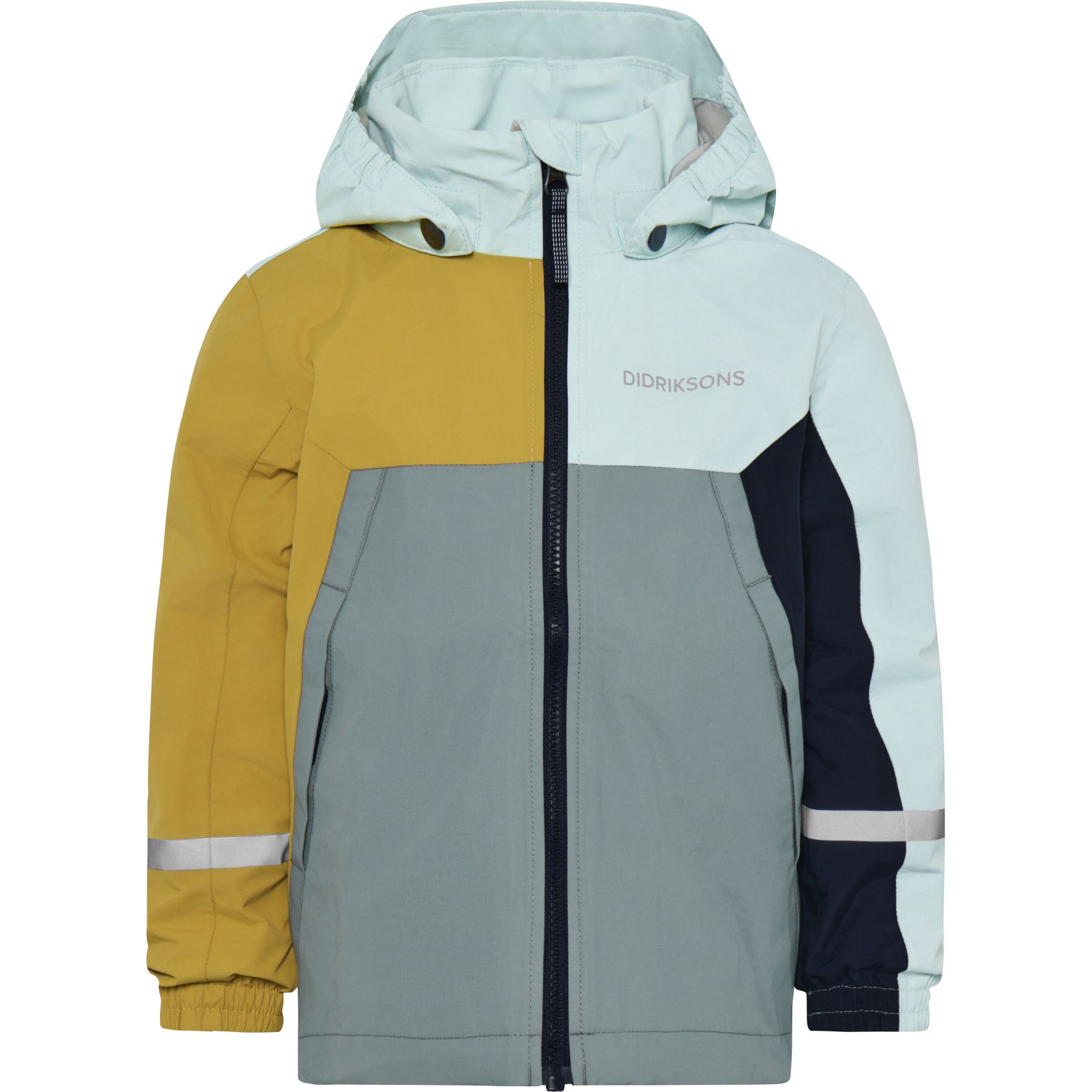 Didriksons Pilvi, Regenjacke, Junior, gelb/blau