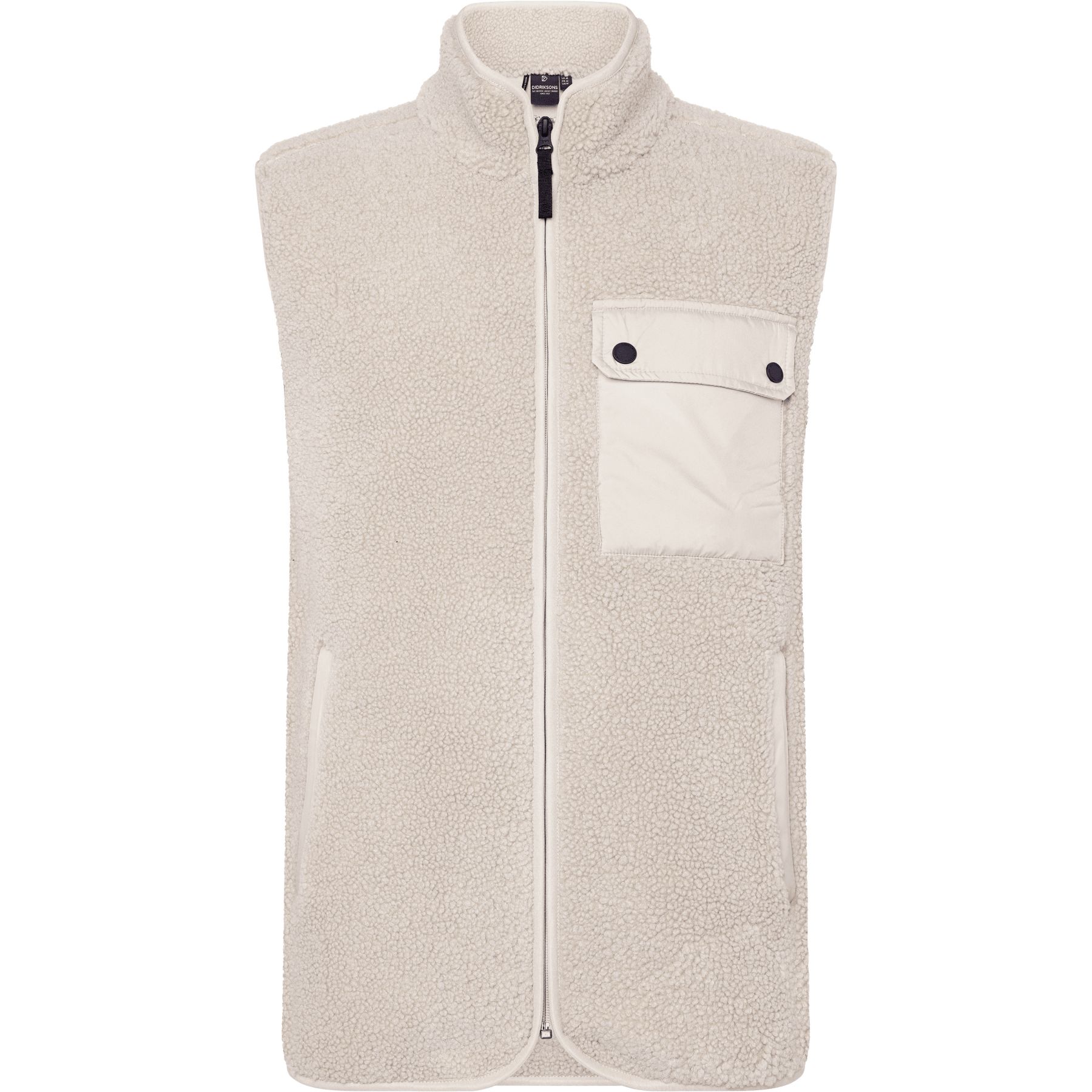 Didriksons Rasmus 2, Fleeceweste, Herren, clay beige