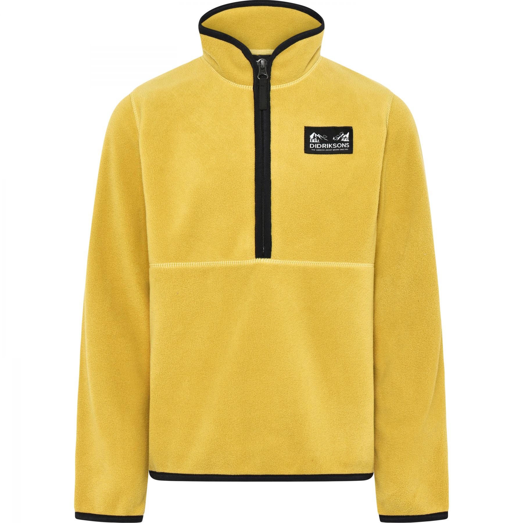 Didriksons Rubi, Fleecepullover, Junior, gelb