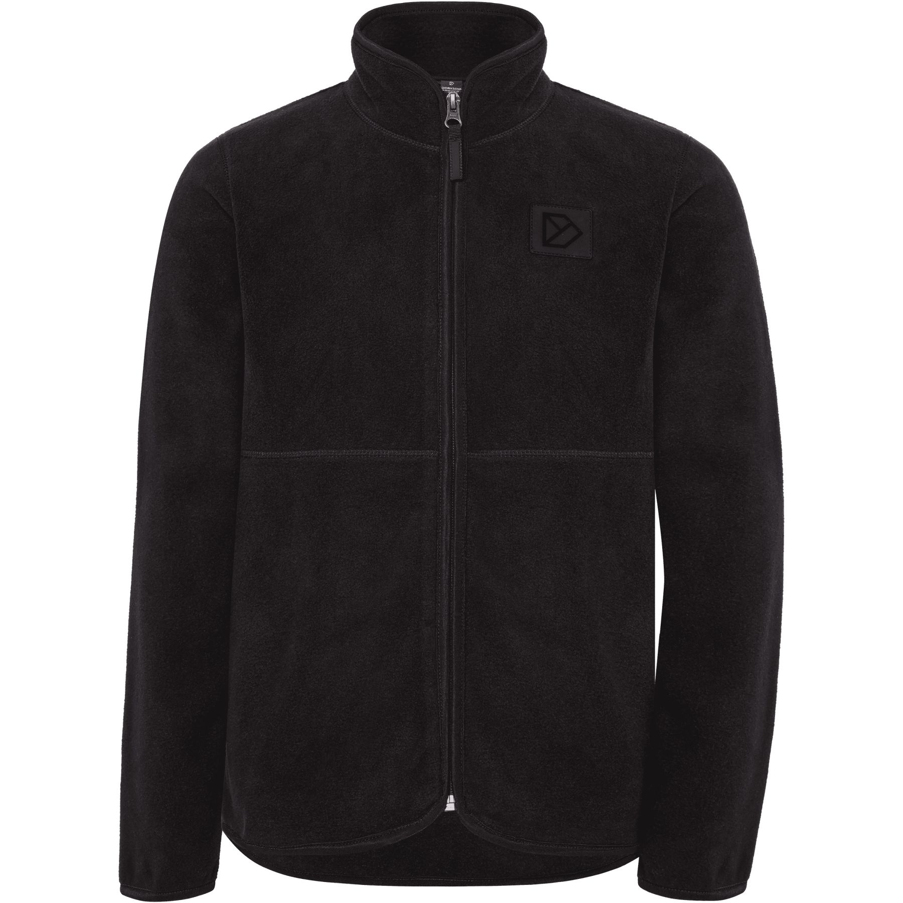 Didriksons Rubi FZ, Fleecejacke, Junior, schwarz