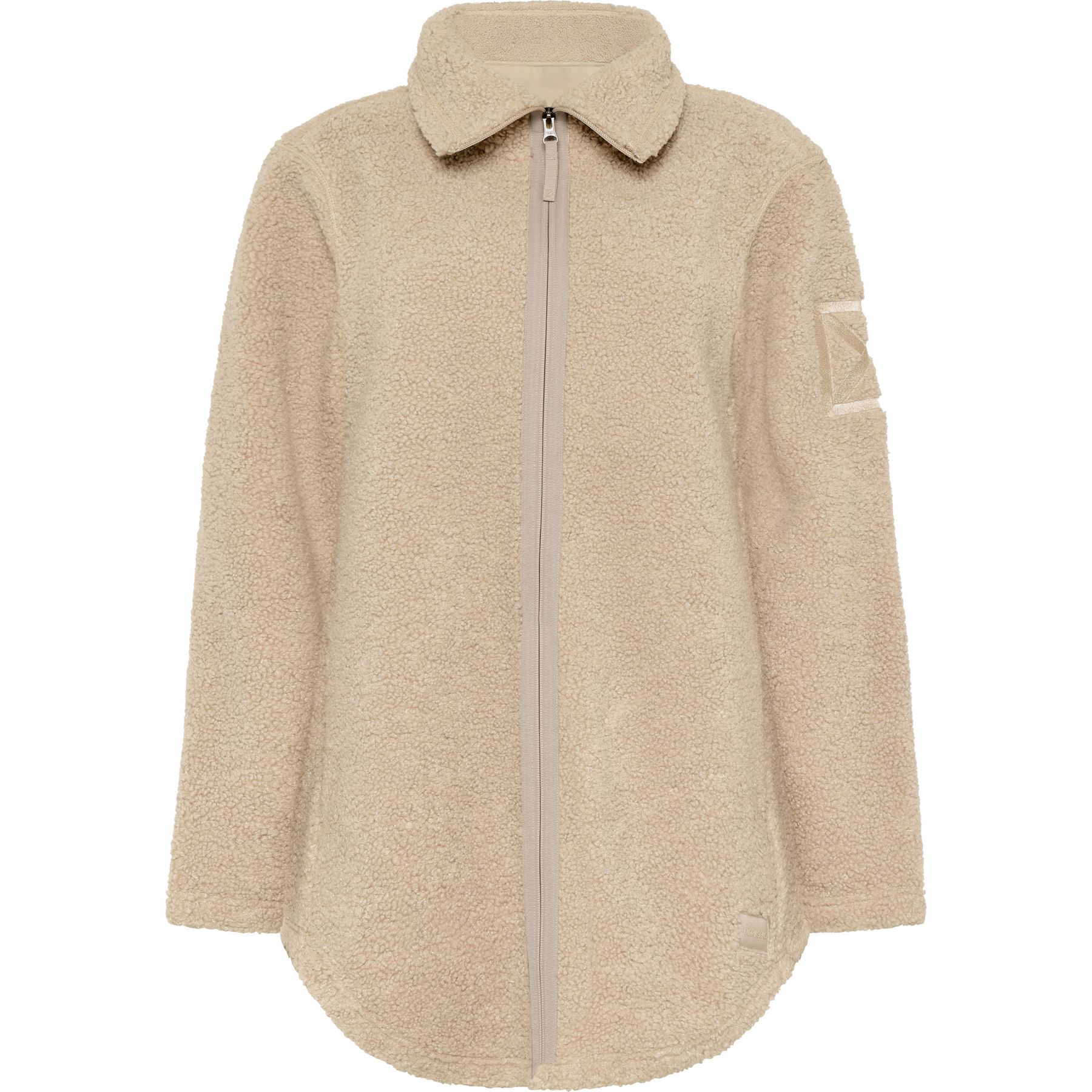 Didriksons Umi, Fleecemantel, Damen, clay beige