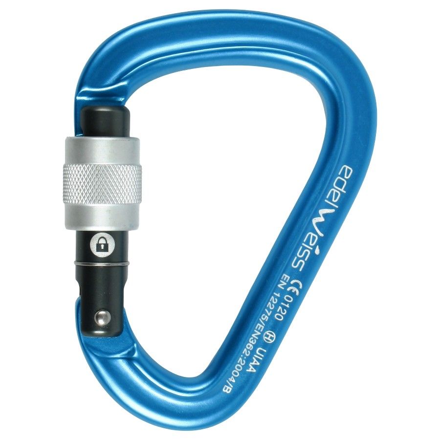 Edelweiss Karabiner Link Small HMS Schraubverschluss, Karabiner