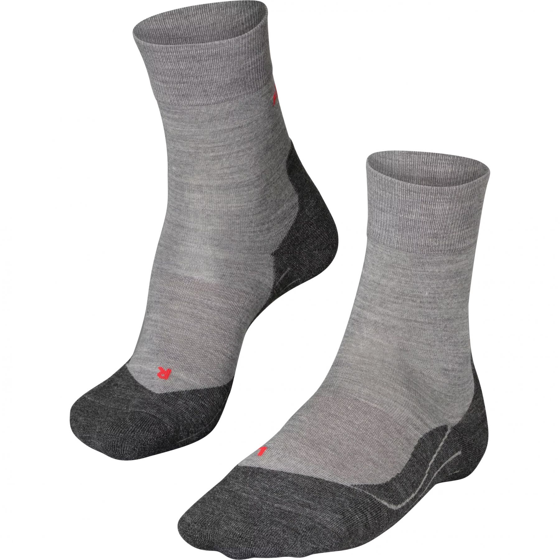 Falke RU4 Endurance Wool, Laufsocken, Herren, hellgrau