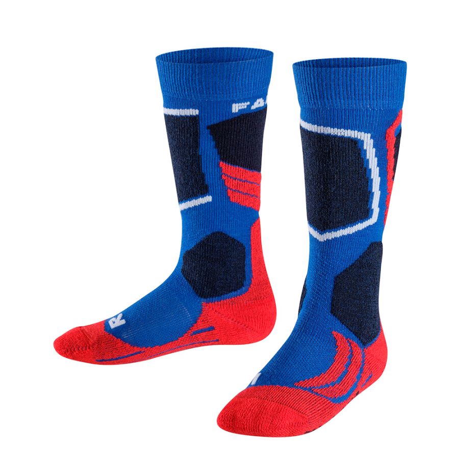 FALKE Unisex Kinder SK2 Skisocken mittelstarke Polsterung antiblasen warm