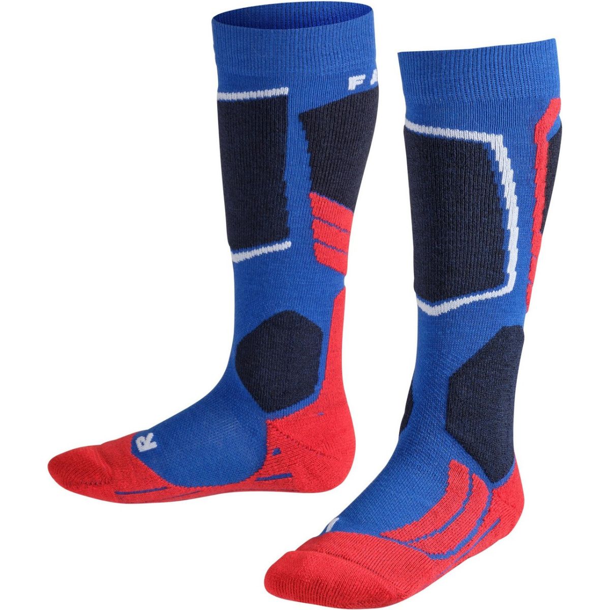 FALKE Unisex Kinder SK2 Skisocken mittelstarke Polsterung antiblasen warm