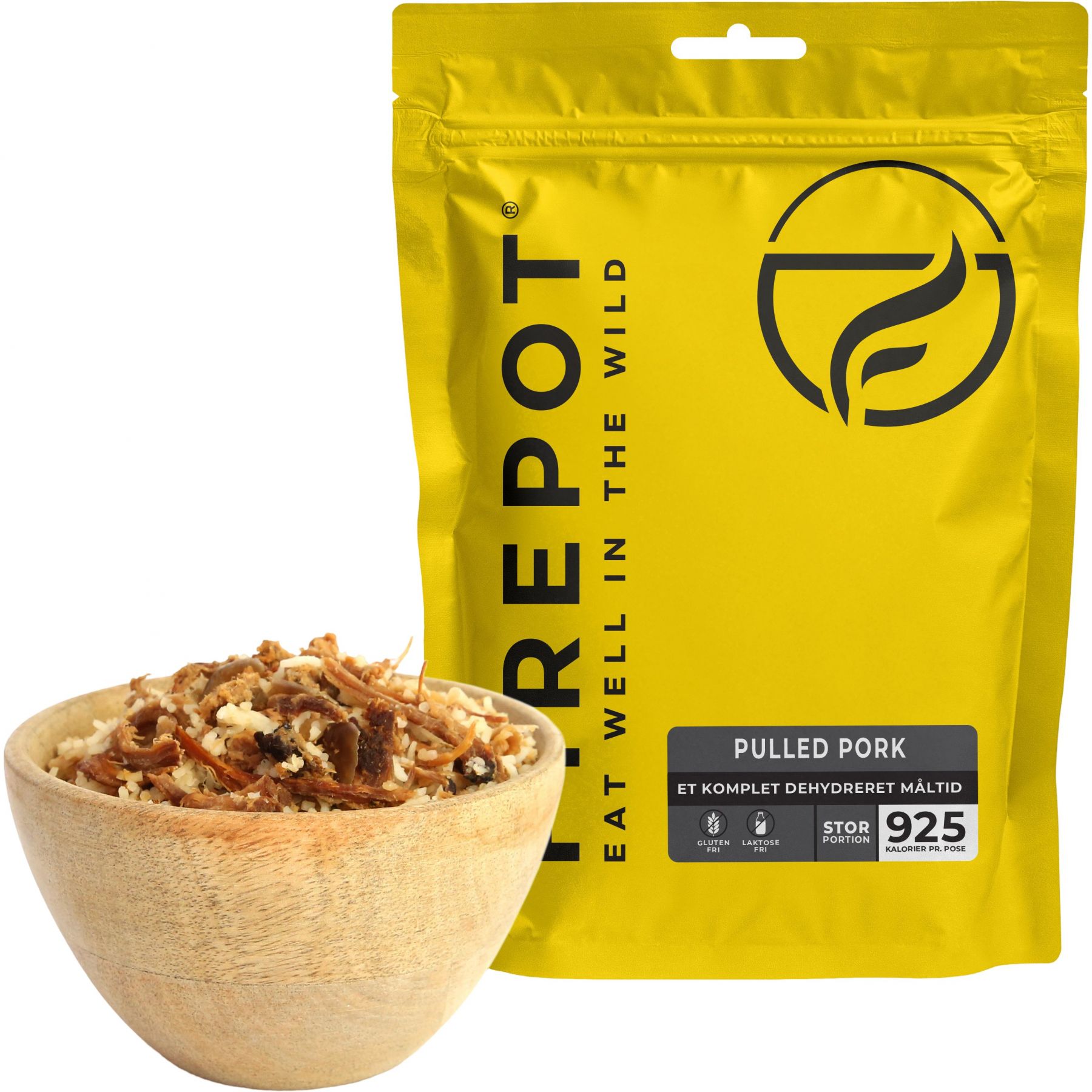 Firepot Pulled Pork, gefriergetrocknetes Essen, XL