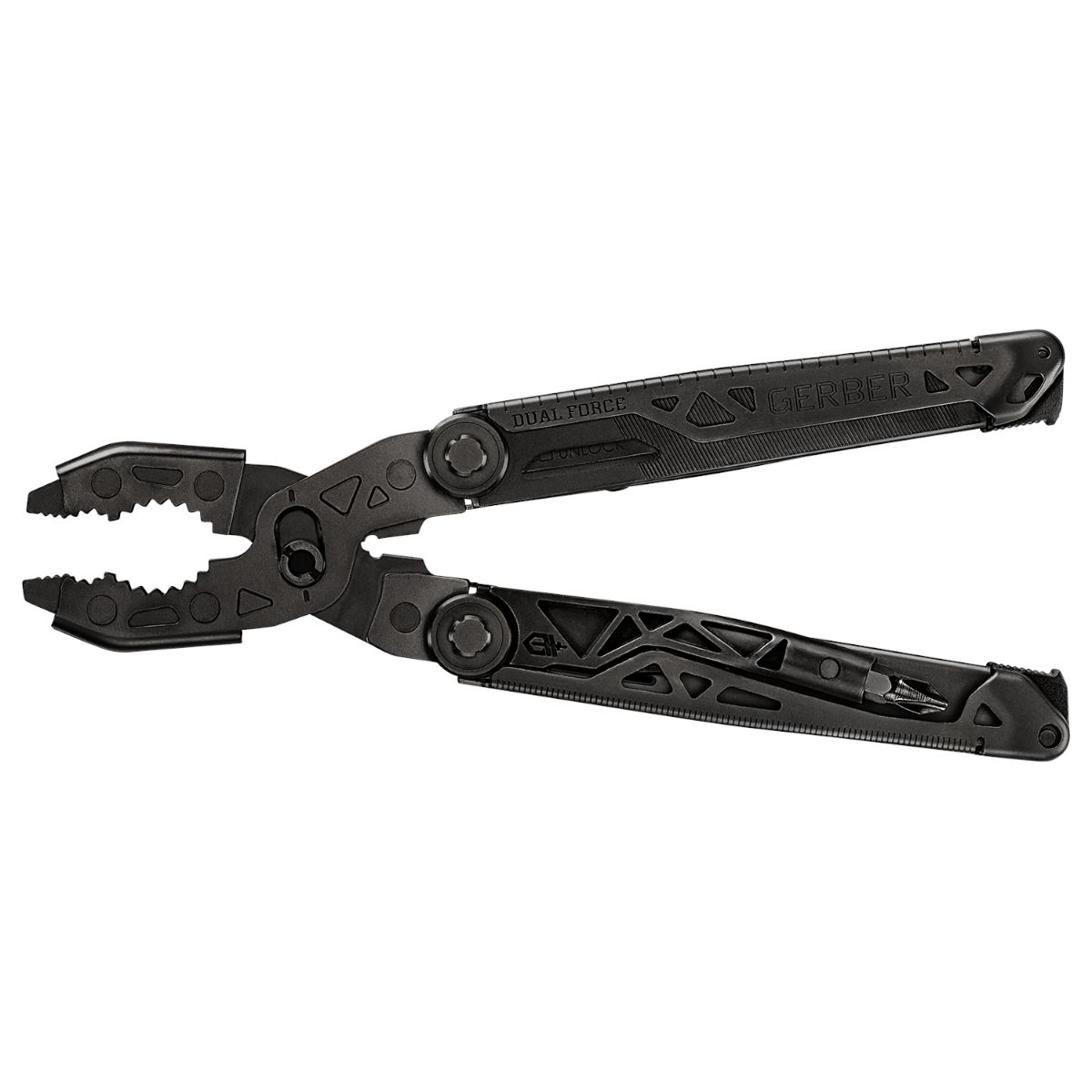 Gerber Dual Force Black, Multitool, schwarz