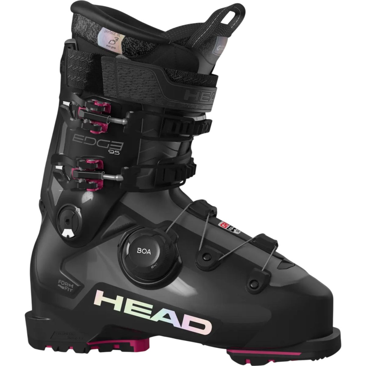 Head Edge 95 HV GW BOA, Skischuhe, Damen, schwarz