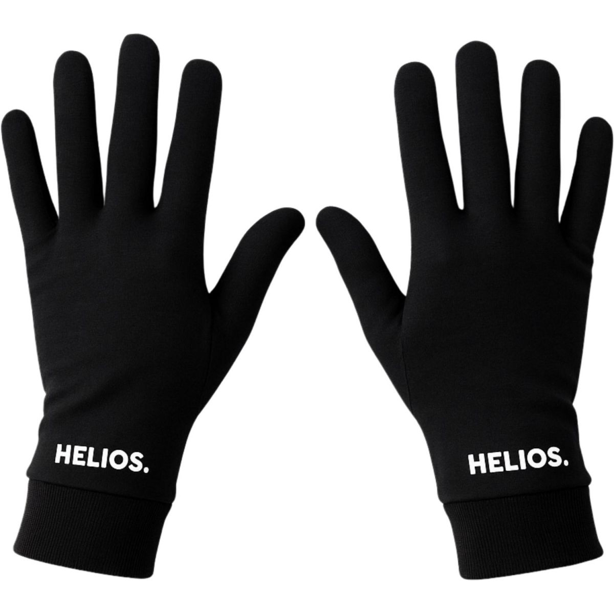 Helios Merino Glove, Liner, schwarz