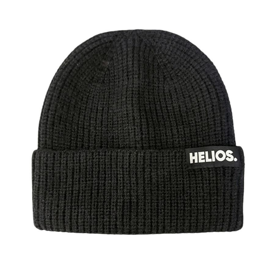 Helios Merino One, Mütze, schwarz
