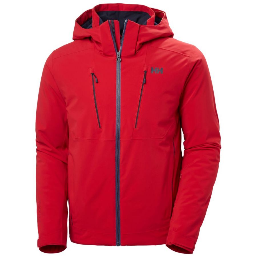 Helly Hansen Alpha 4.0, Skijacke, Herren, rot