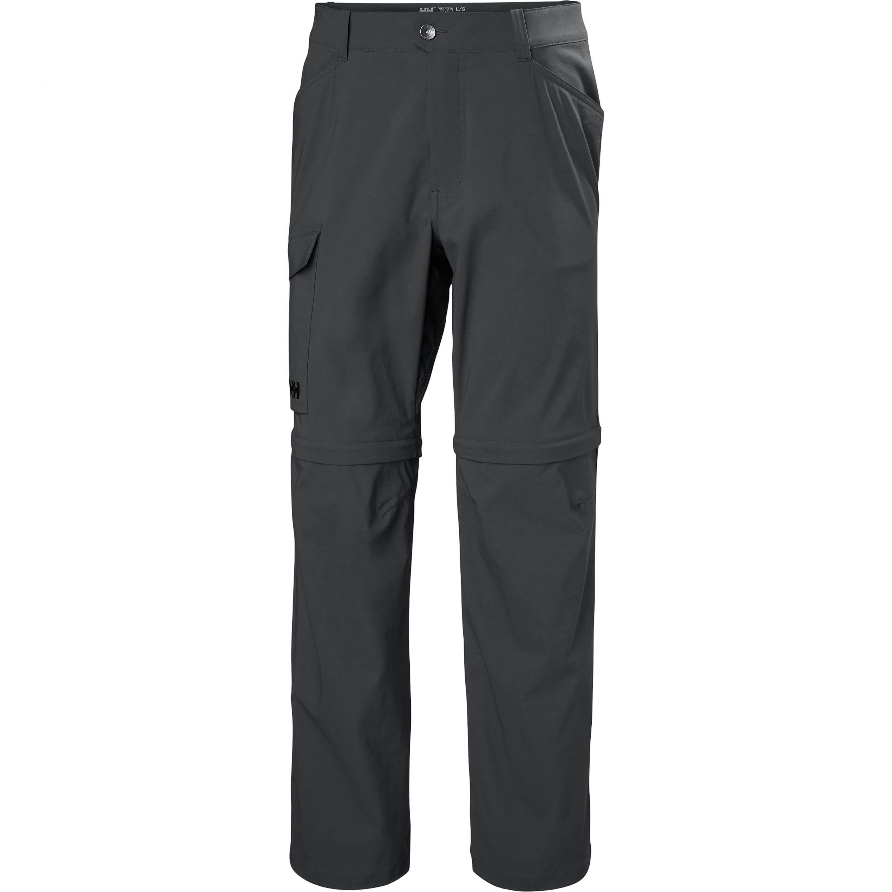 Helly Hansen Elv Light Zip Off, Outdoorhose, Herren, grau