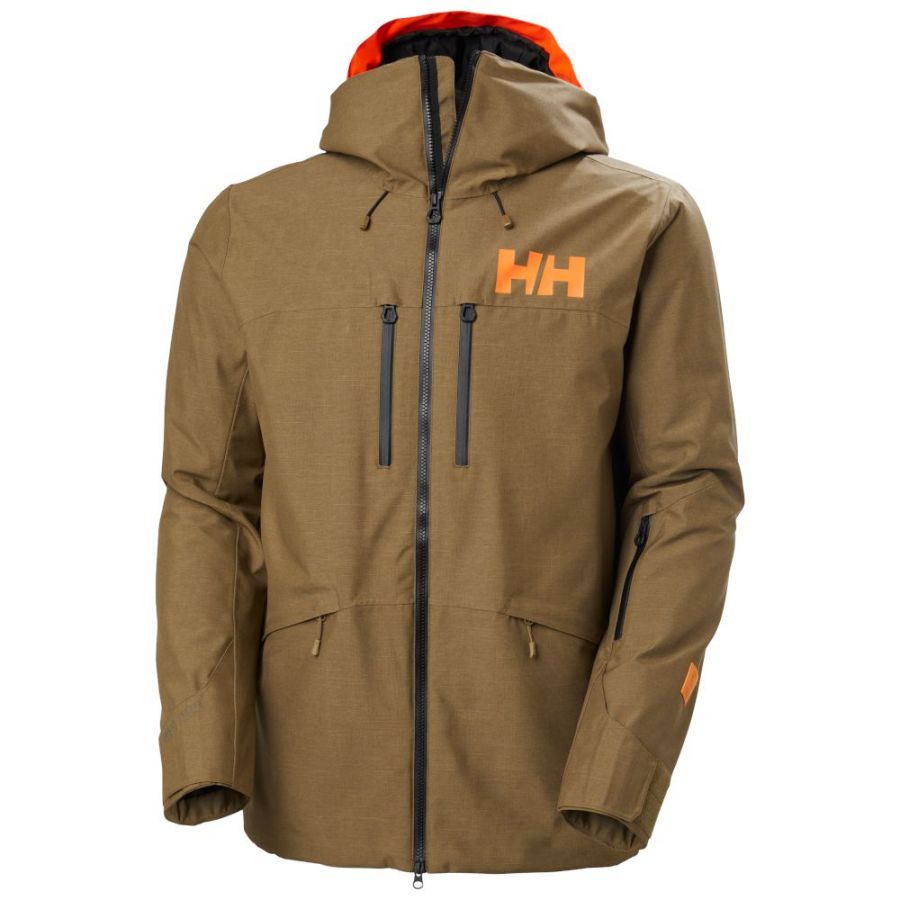 Helly Hansen Garibaldi 2.0, Skijacke, Herren, braun