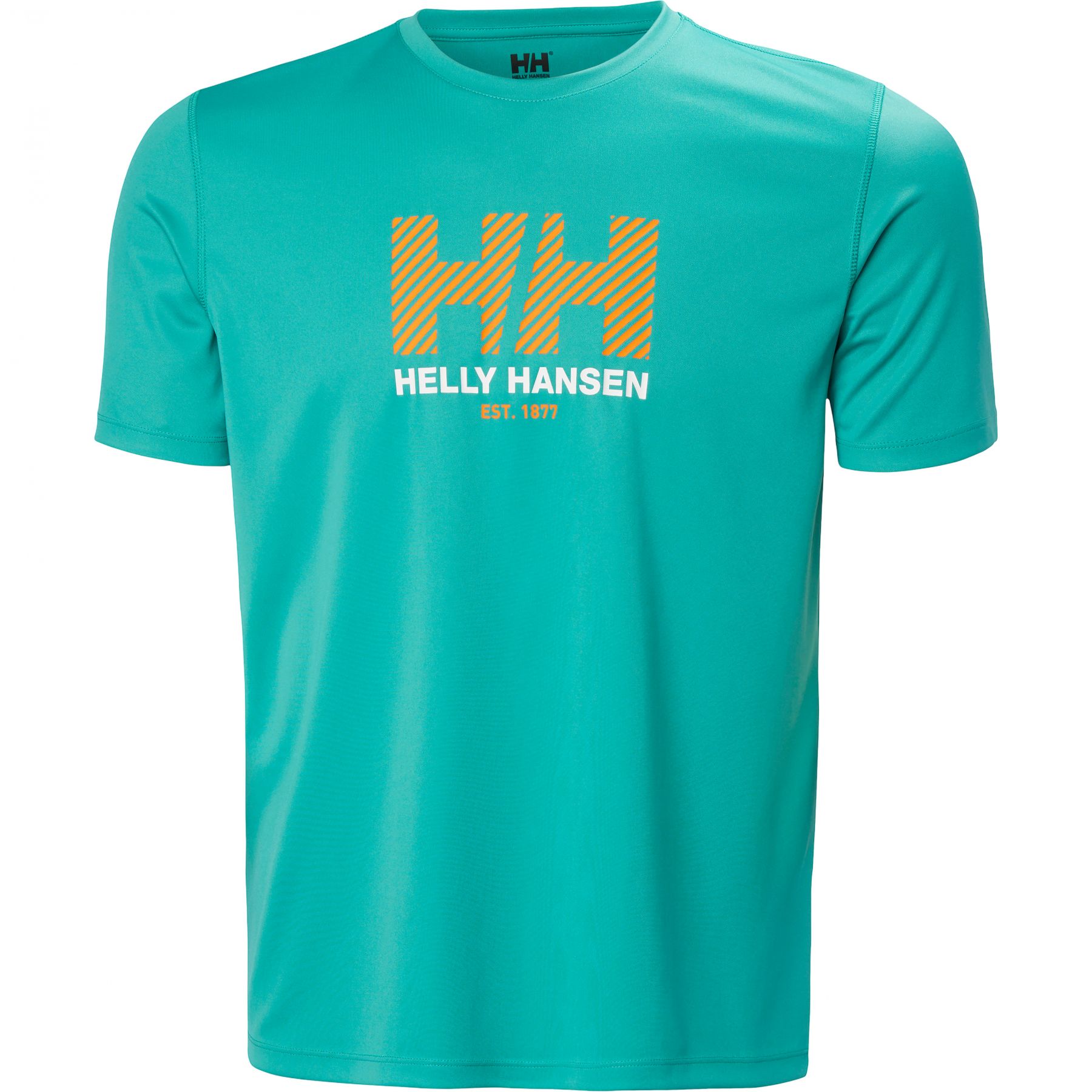 Helly Hansen HH Tech Graphic T-Shirt 2.0, Herren, türkis