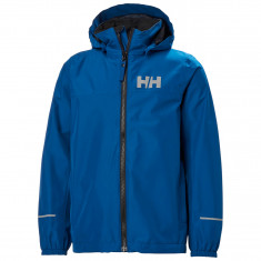 Helly Hansen JR Juell, Regenjacke, Kinder, blau