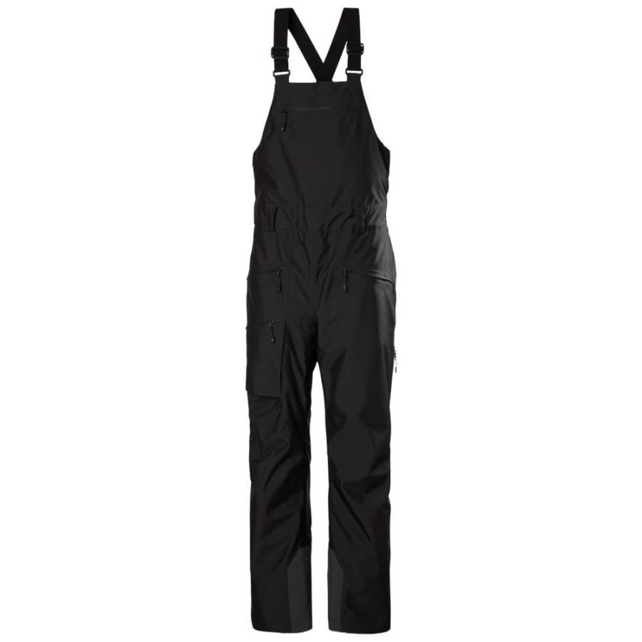 Helly Hansen Powderqueen Bib 2.0, Skihose, Damen, schwarz