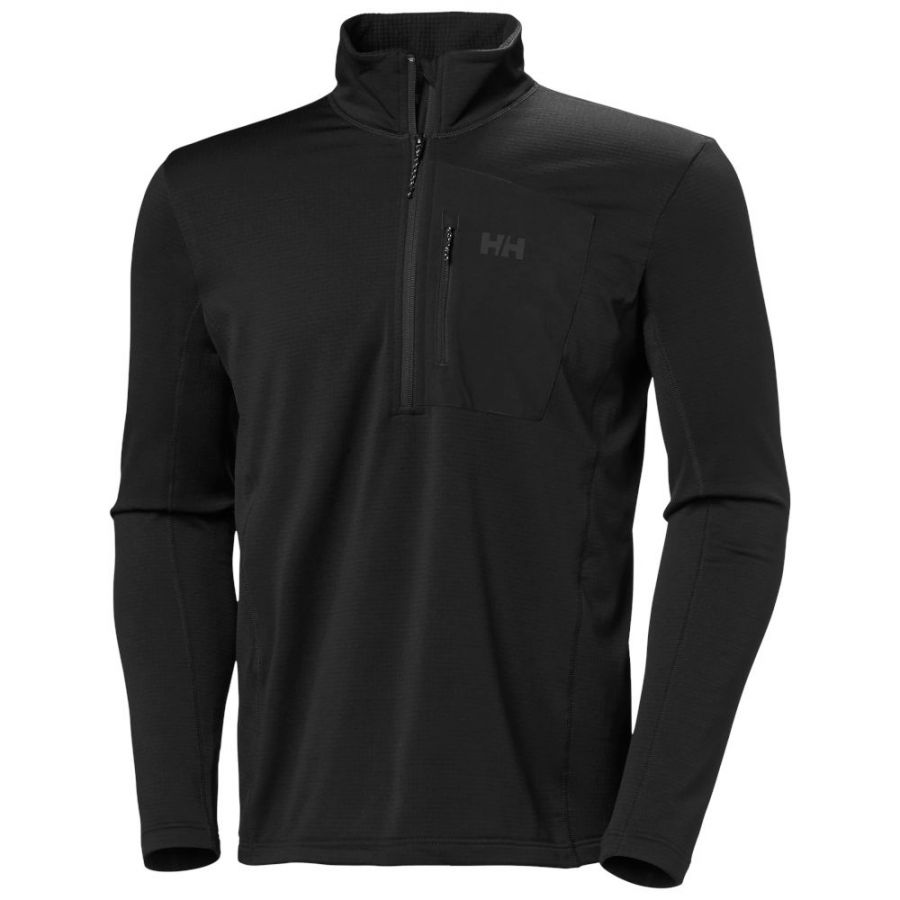 Helly Hansen Versalite 1/2 Zip, Fleecepullover, Herren, schwarz