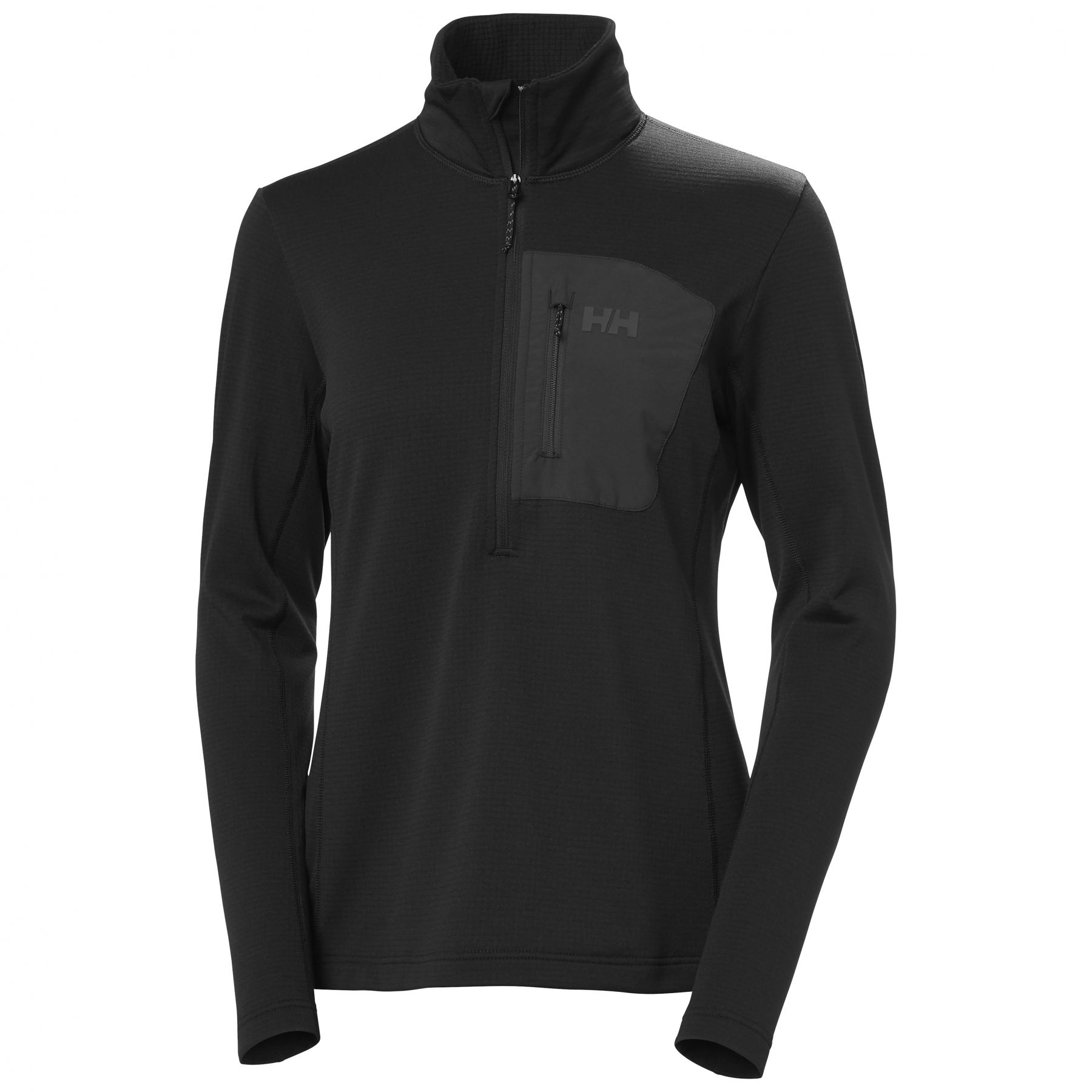 Helly Hansen Versalite 1/2 Zip, Fleecetröje, Damen, schwarz