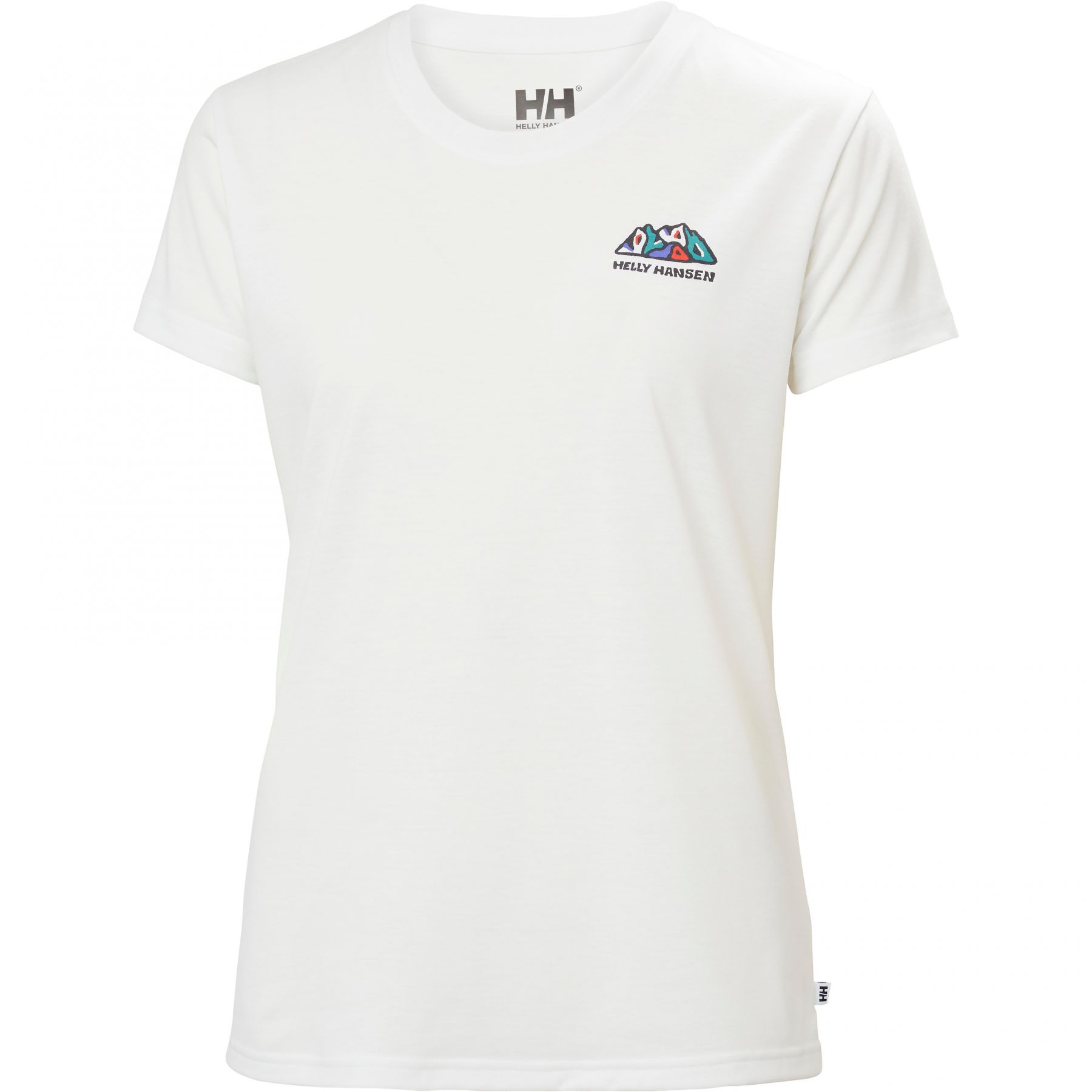 Helly Hansen W Skog Graphic Tee, Damen, Weiß