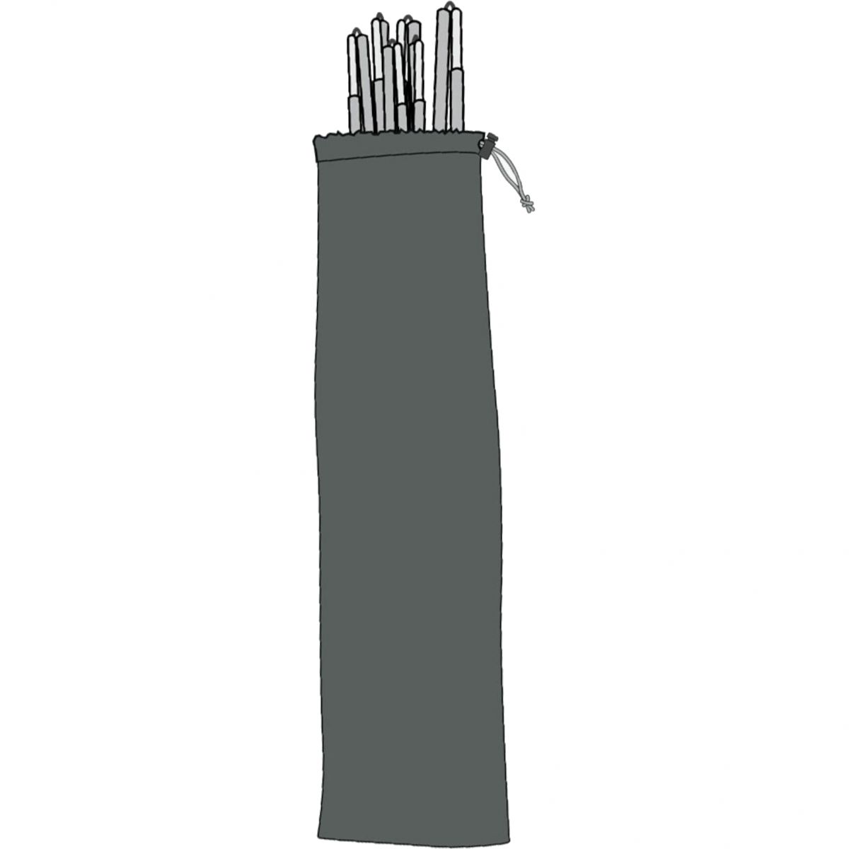 Helsport Pole Set Gimle 4+, Stangenset