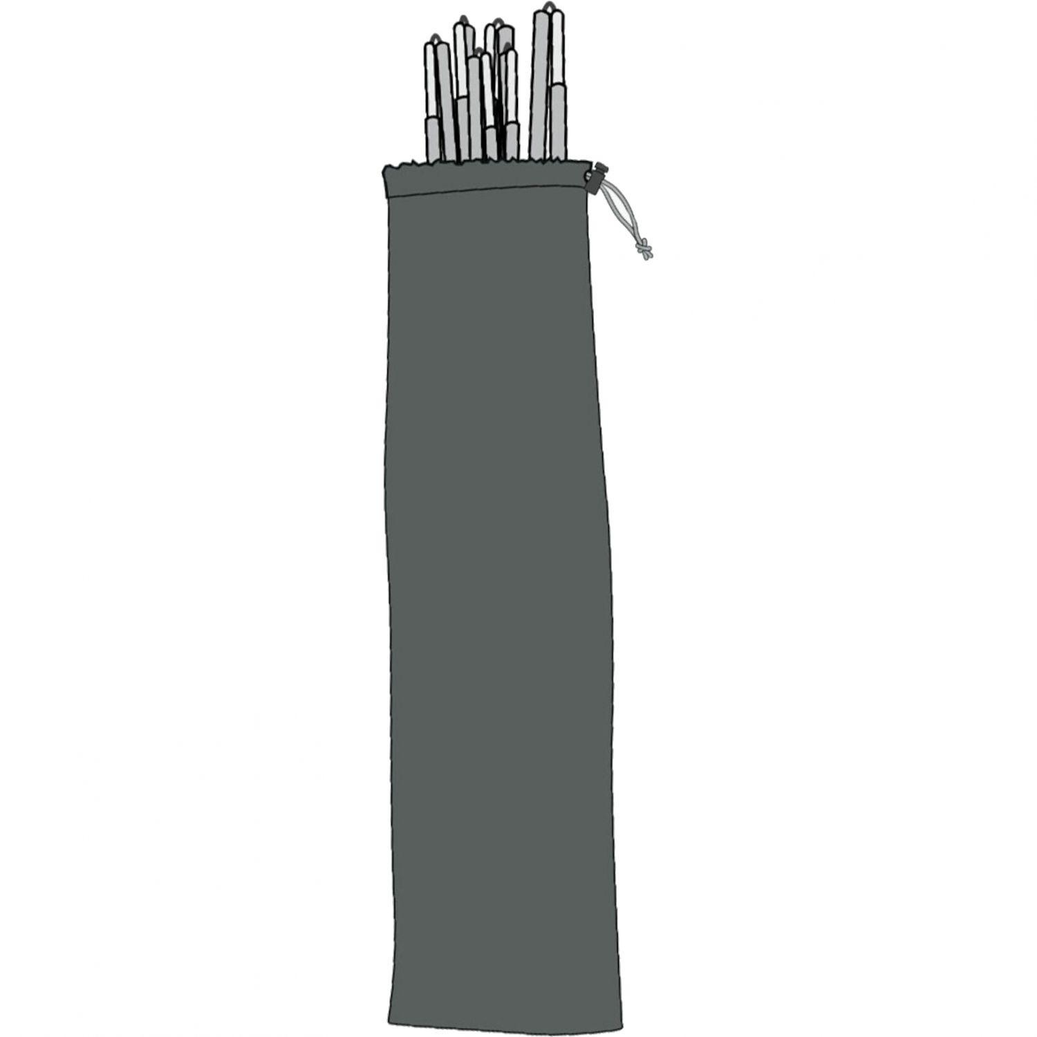 Helsport Pole Set Gimle 4+, Stangenset