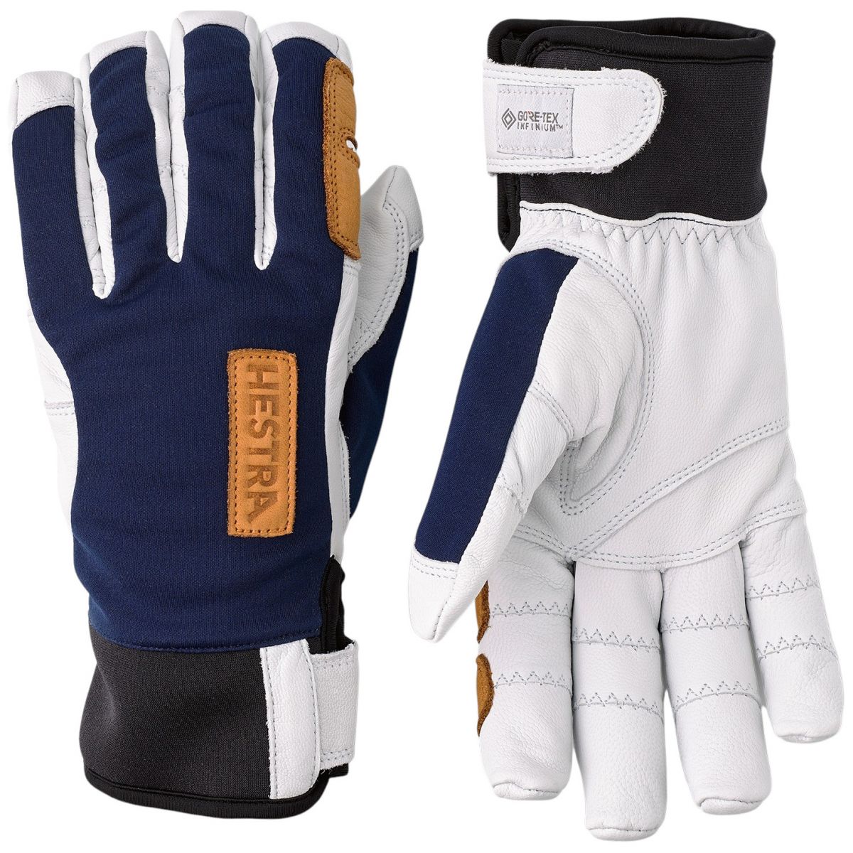Hestra Ergo Grip Active Wool Terry, Handschuhe, navy/weiß