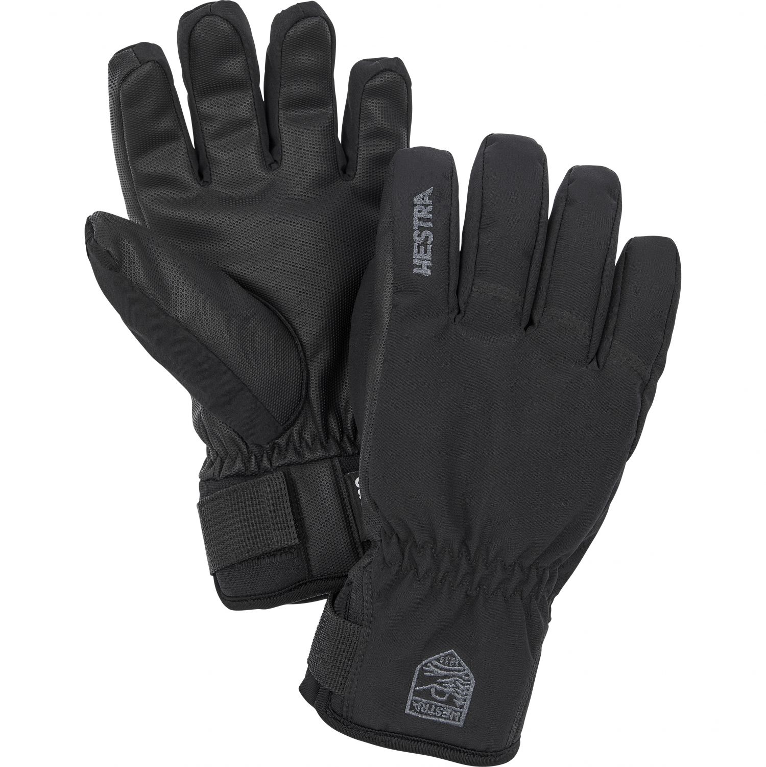 Hestra Ferox Primaloft, Skihandschuhe, Junior, schwarz