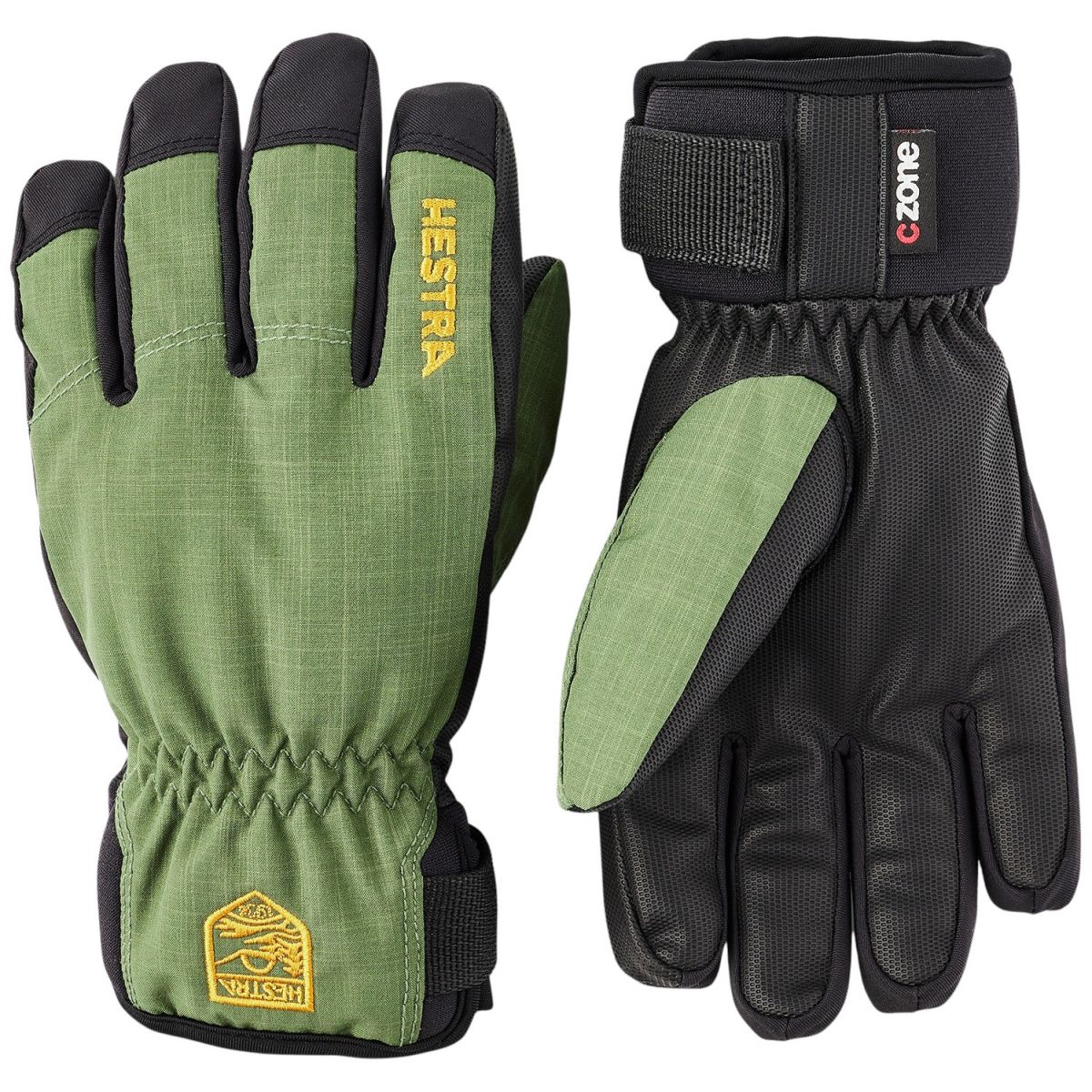 Hestra Ferox Primaloft, Skihandschuhe, Junior, grün