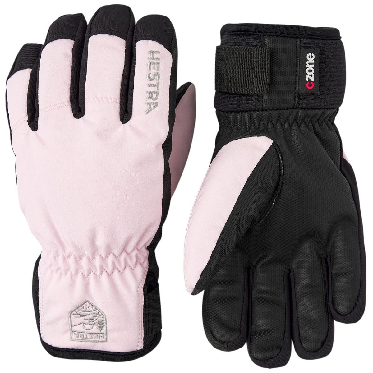 Kids Ferox Primaloft 5 Finger - Handschuhe Gr 3 schwarz