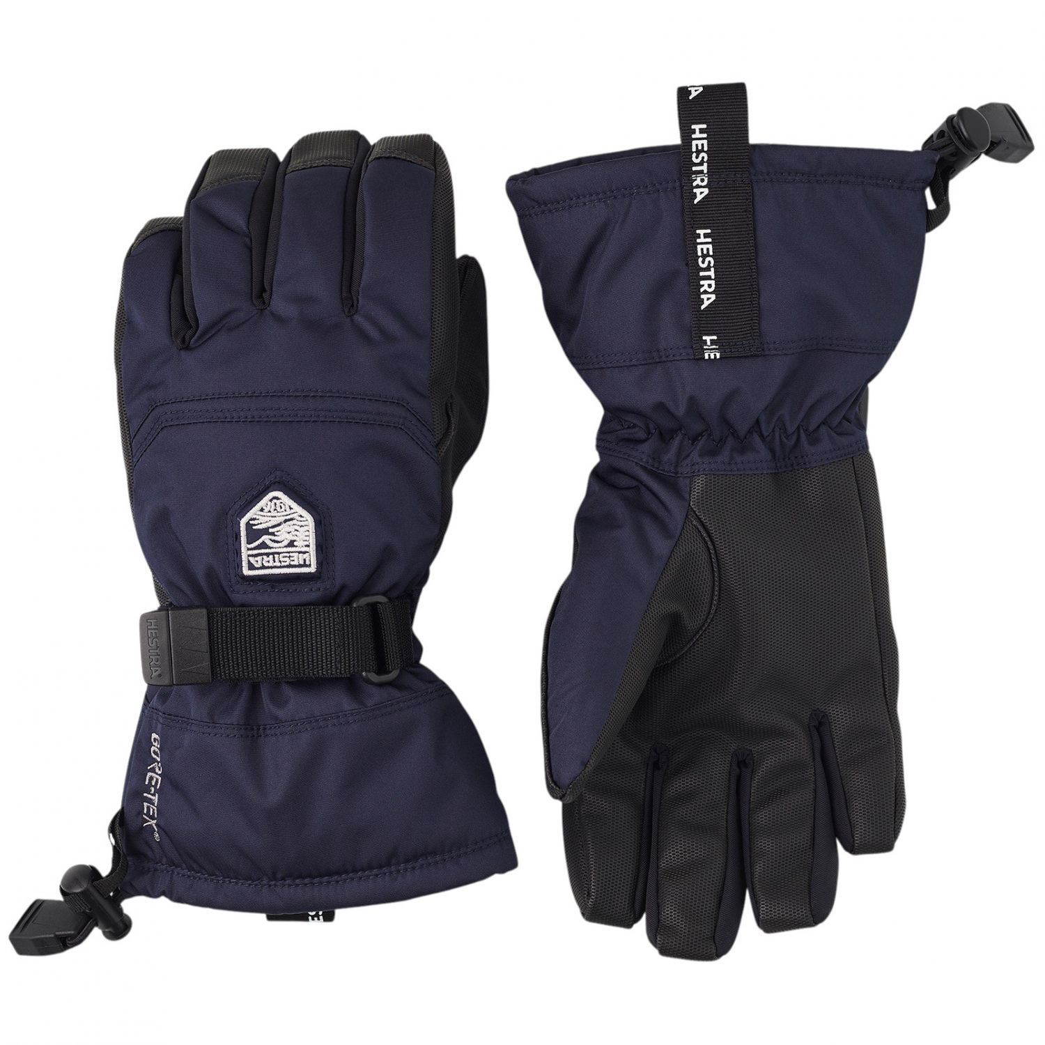 Hestra Gore-Tex Gauntlet, Skihandschuhe, Junior, dunkelblau