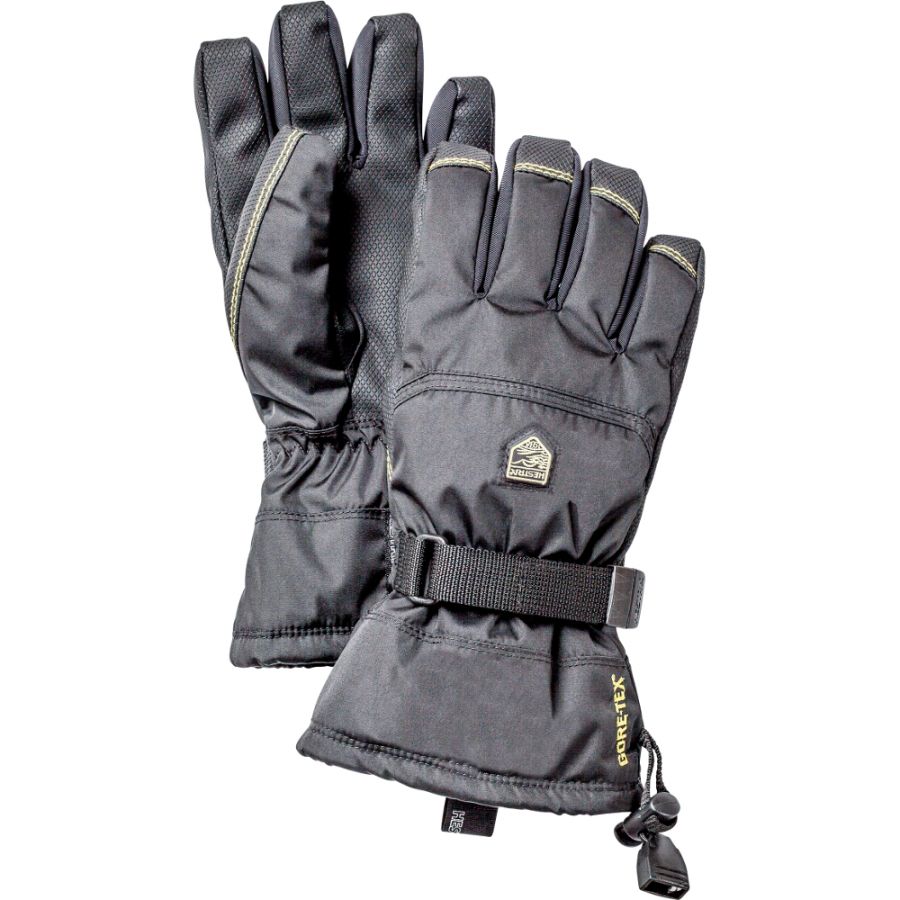 Hestra Gore-Tex Gauntlet Skihandschuhe, Junior, Schwarz