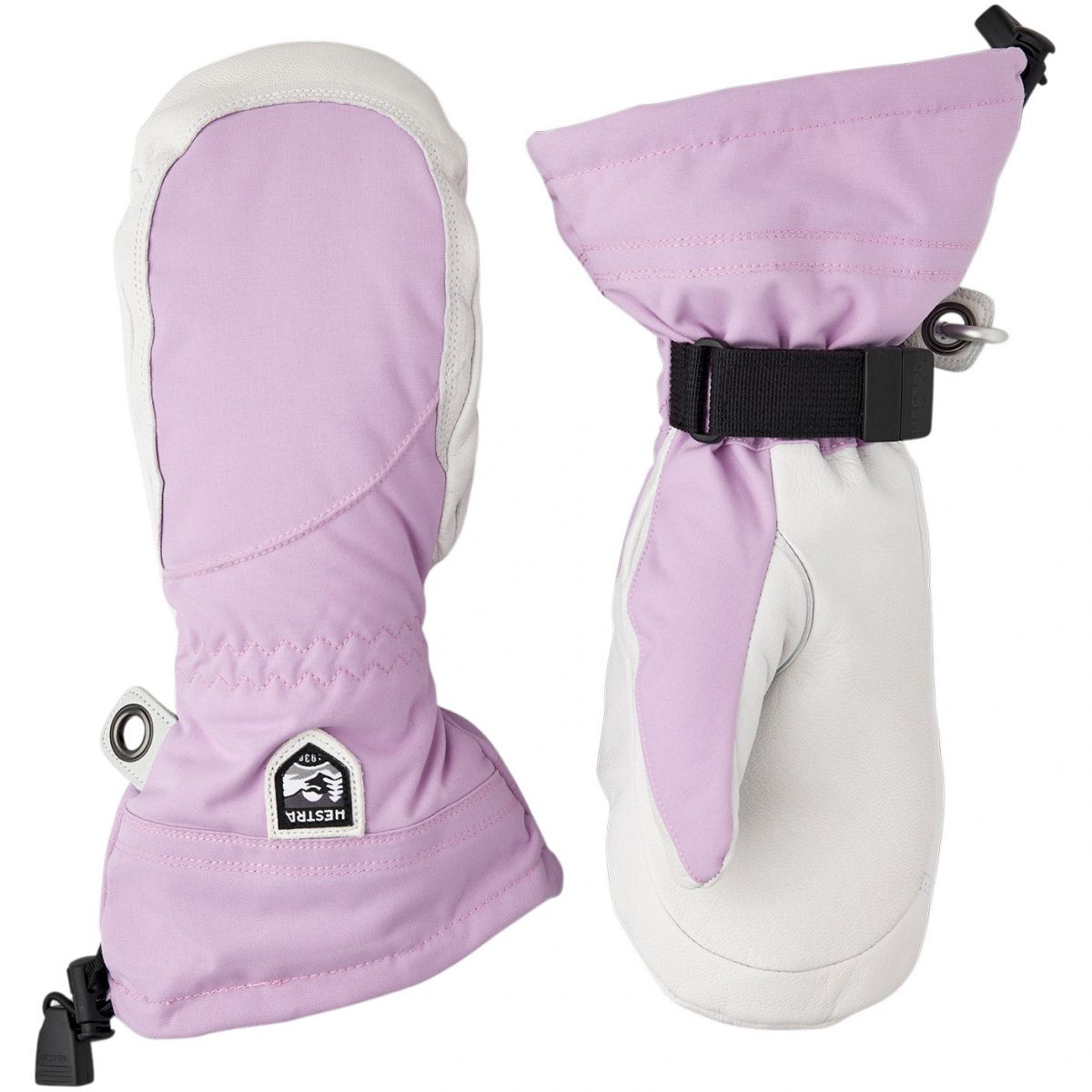 Hestra Heli Ski, Skifäustlinge, Damen, rosa/weiß