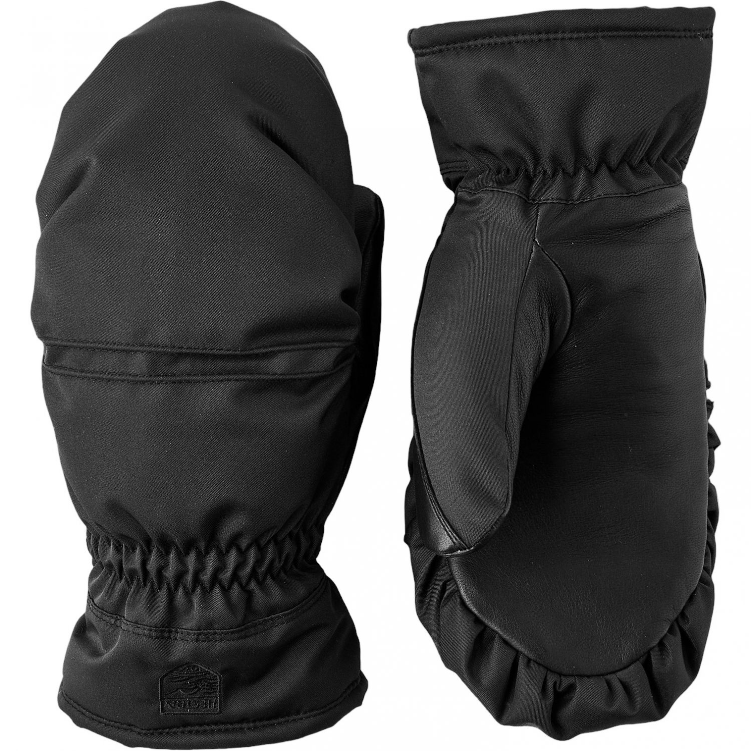 Hestra Primaloft Leather, Skifäustlinge, Damen, Schwarz