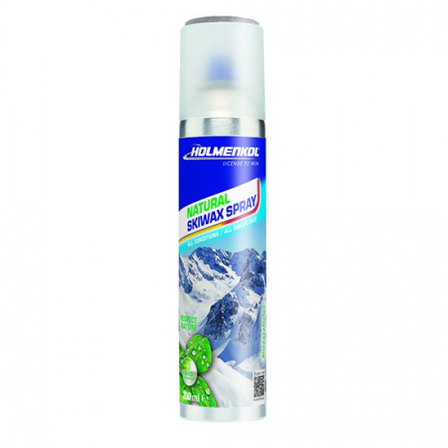 Natural Skiwax Spray 200ml Wachsart - Flüssigwachs Wachsqualität - Universal Allroundwachs Einsatzbereich - Alpin Wachsfarbe - Universal Transparent Wachs - Universalwachs