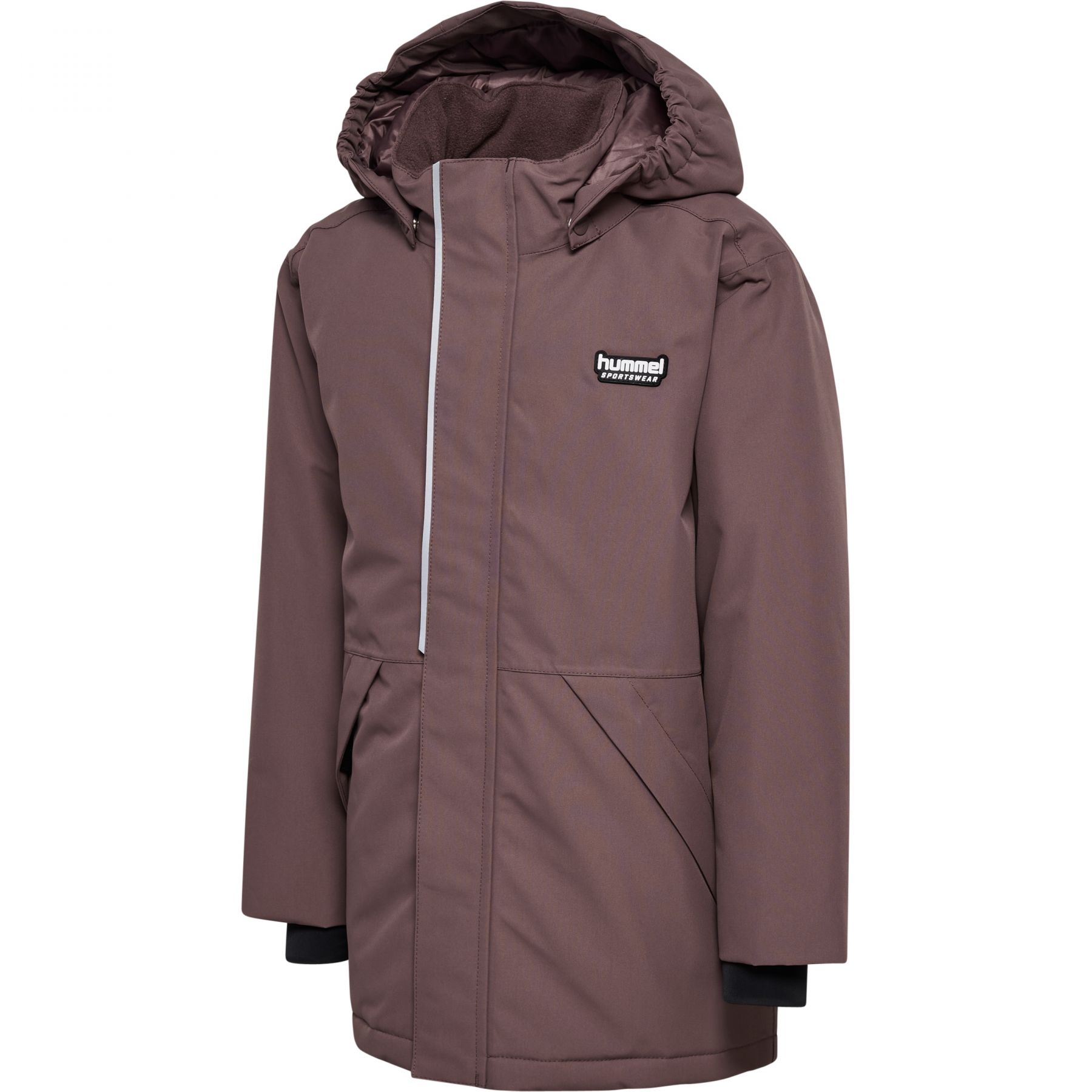 Hummel hmlJR Snow Jacket WP 10K, Skijacke, Junior, braun