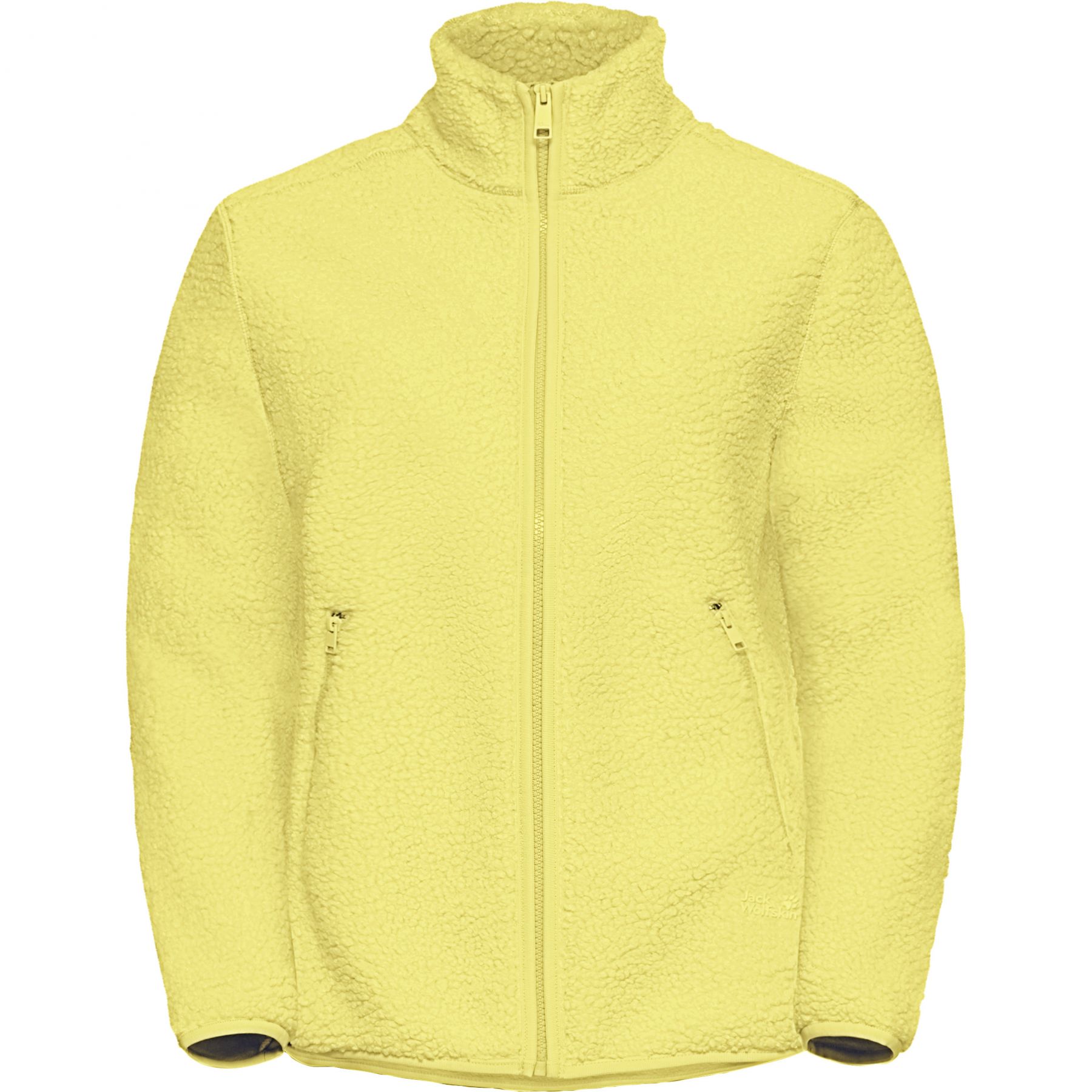 Jack Wolfskin High Curl, Fleecejacke, Damen, gelb