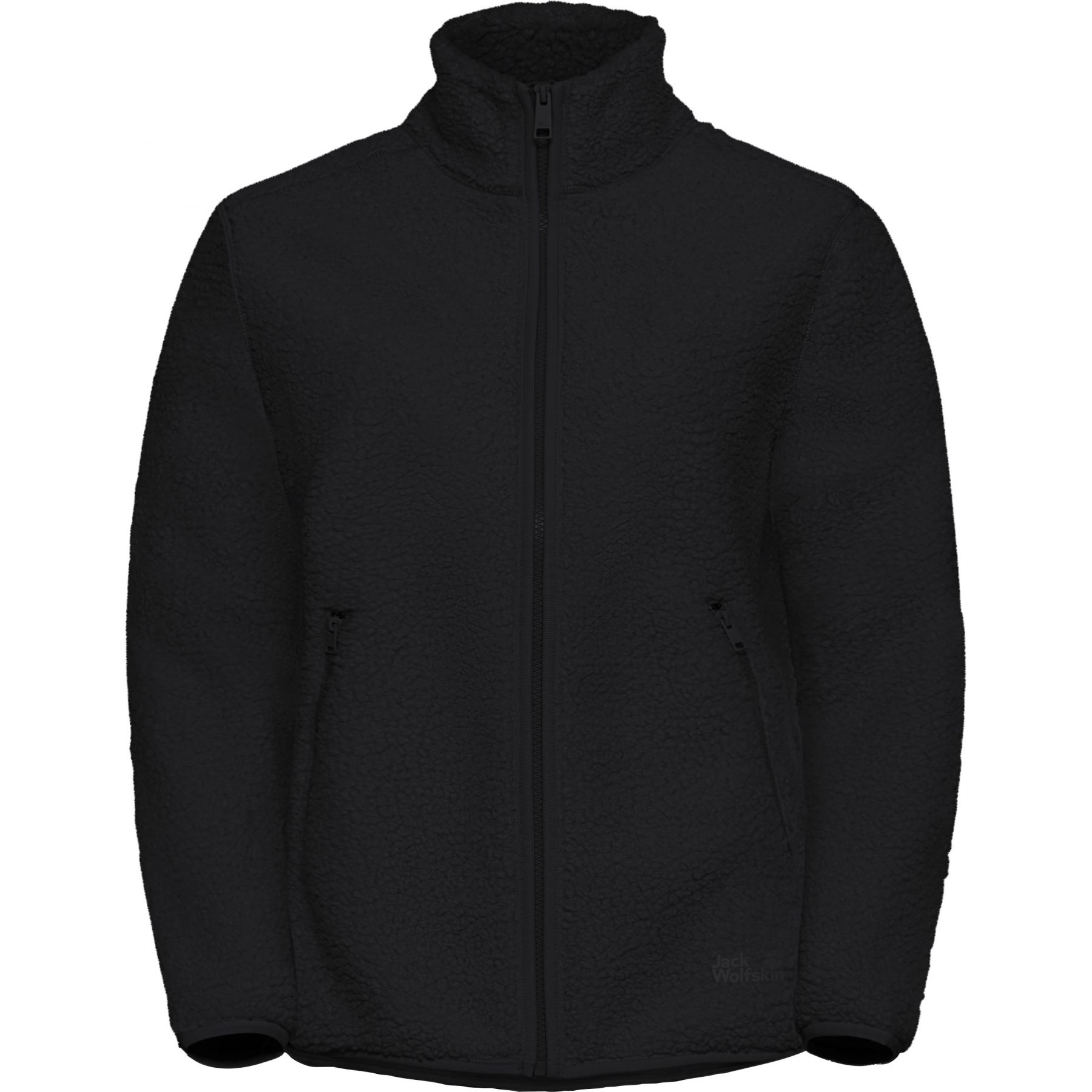 Jack Wolfskin High Curl, Fleecejacke, Damen, schwarz