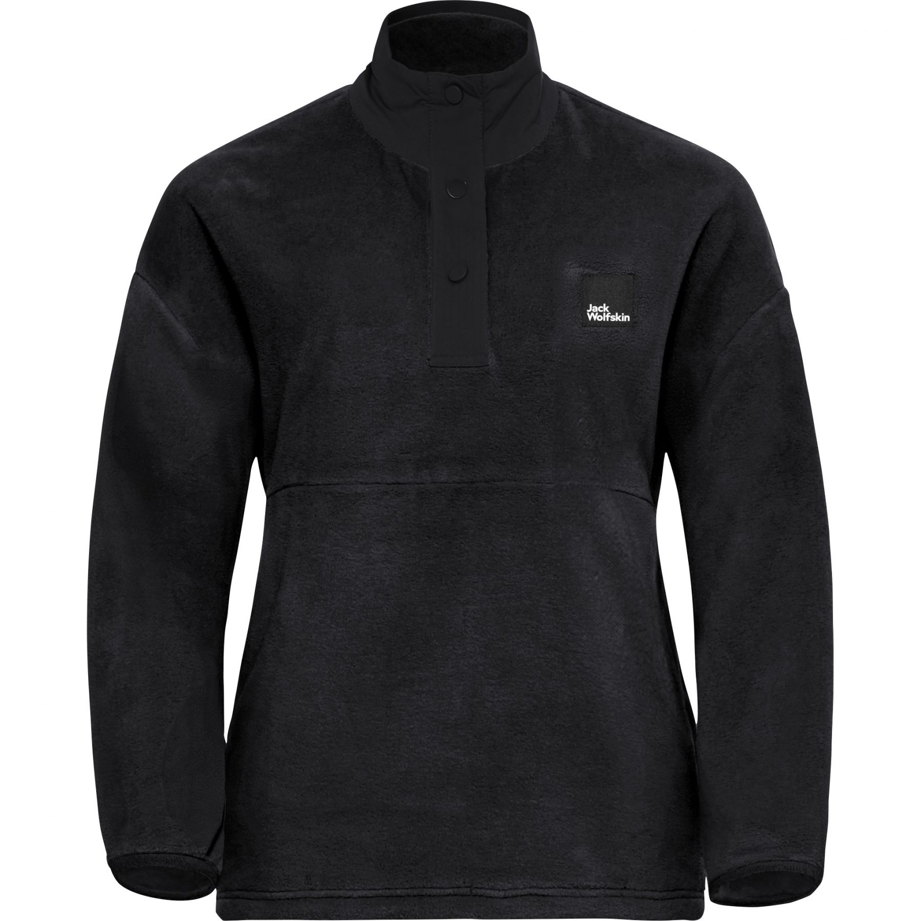 Jack Wolfskin Sumetro, Fleecepullover, Damen, schwarz