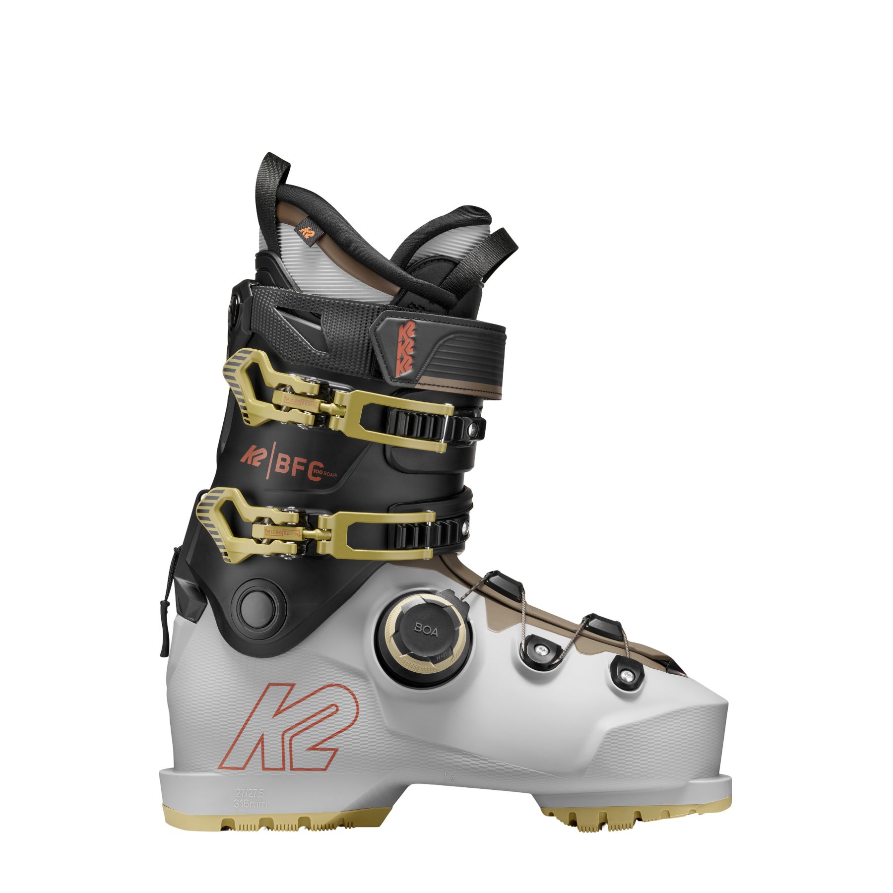 K2 BFC 100 BOA, Skischuhe, Herren, grau/schwarz
